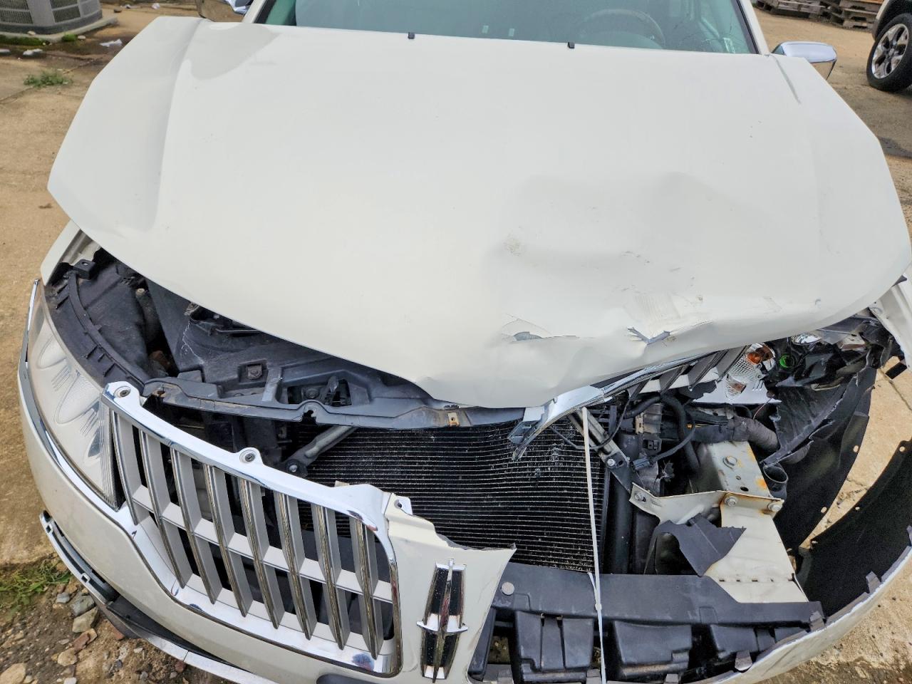 2012 Lincoln Mkz White vin: 3LNHL2JC4CR819463