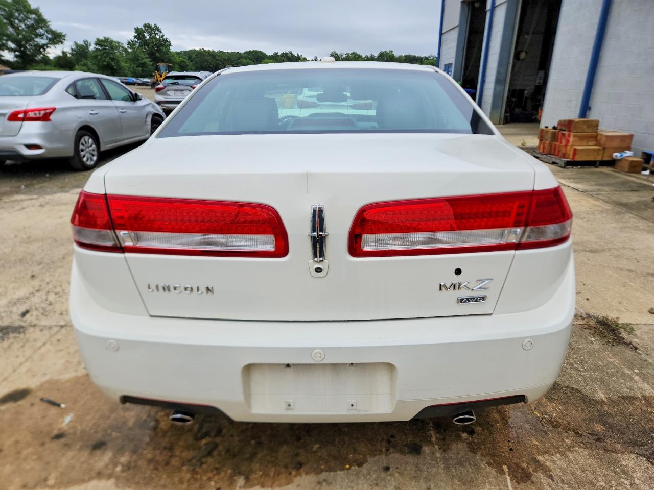 2012 Lincoln Mkz White vin: 3LNHL2JC4CR819463