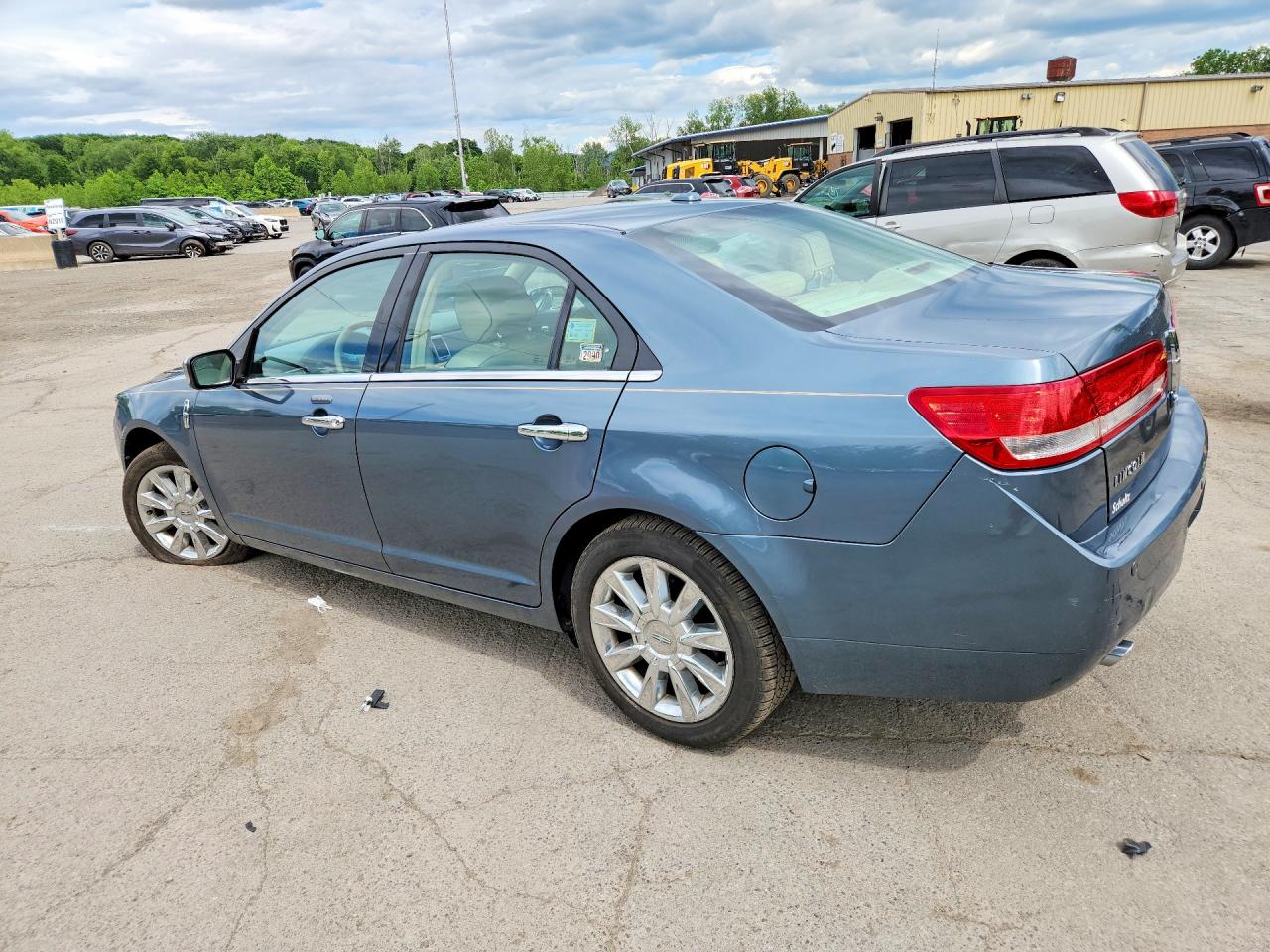 2012 Lincoln Mkz Blue vin: 3LNHL2JC4CR824727