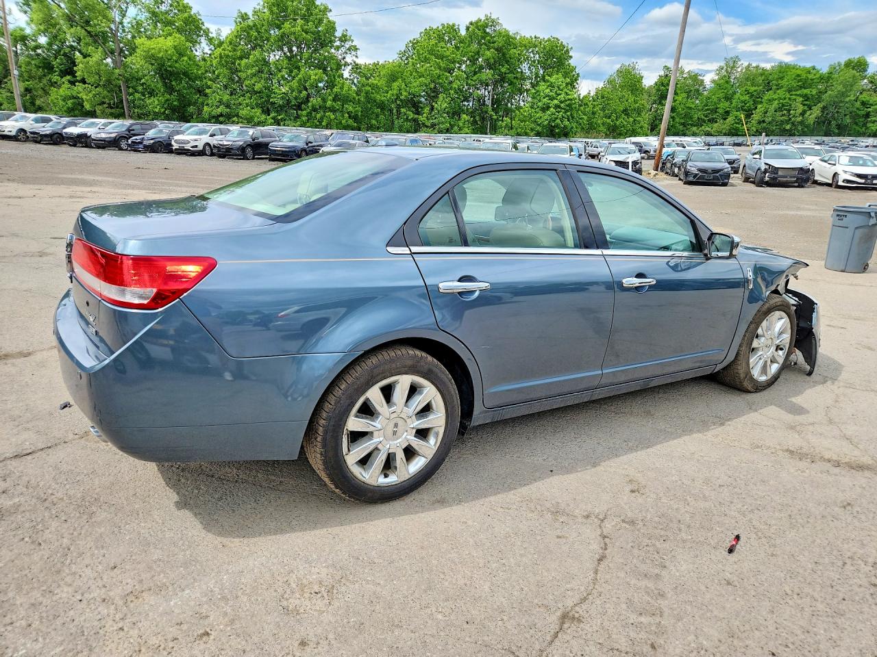 2012 Lincoln Mkz Blue vin: 3LNHL2JC4CR824727