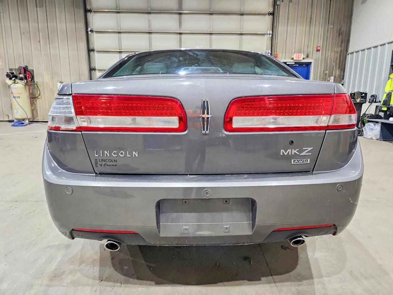 2012 Lincoln Mkz Gray vin: 3LNHL2JC4CR829135