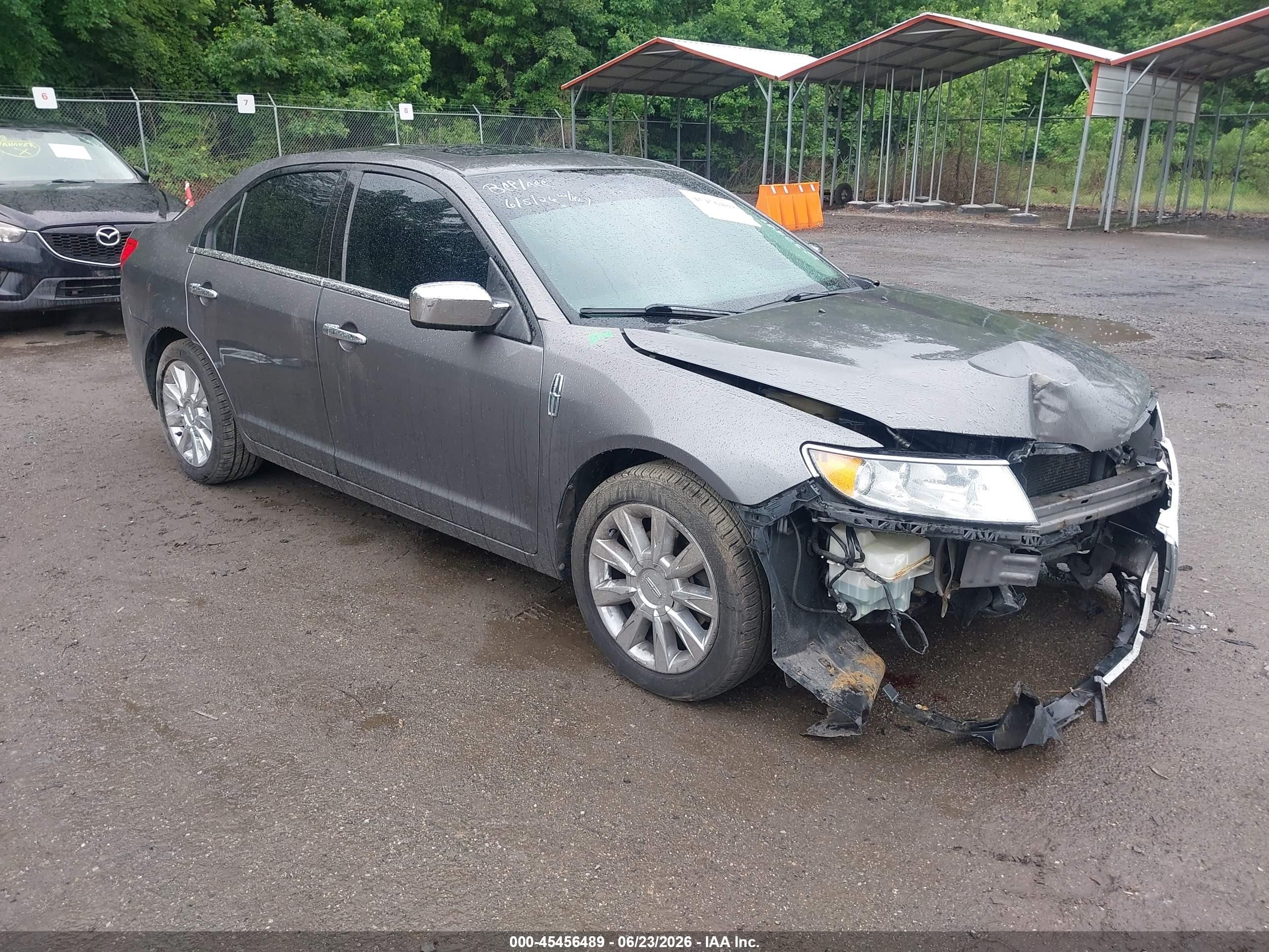 2012 Lincoln Mkz   Gray vin: 3LNHL2JC4CR832584