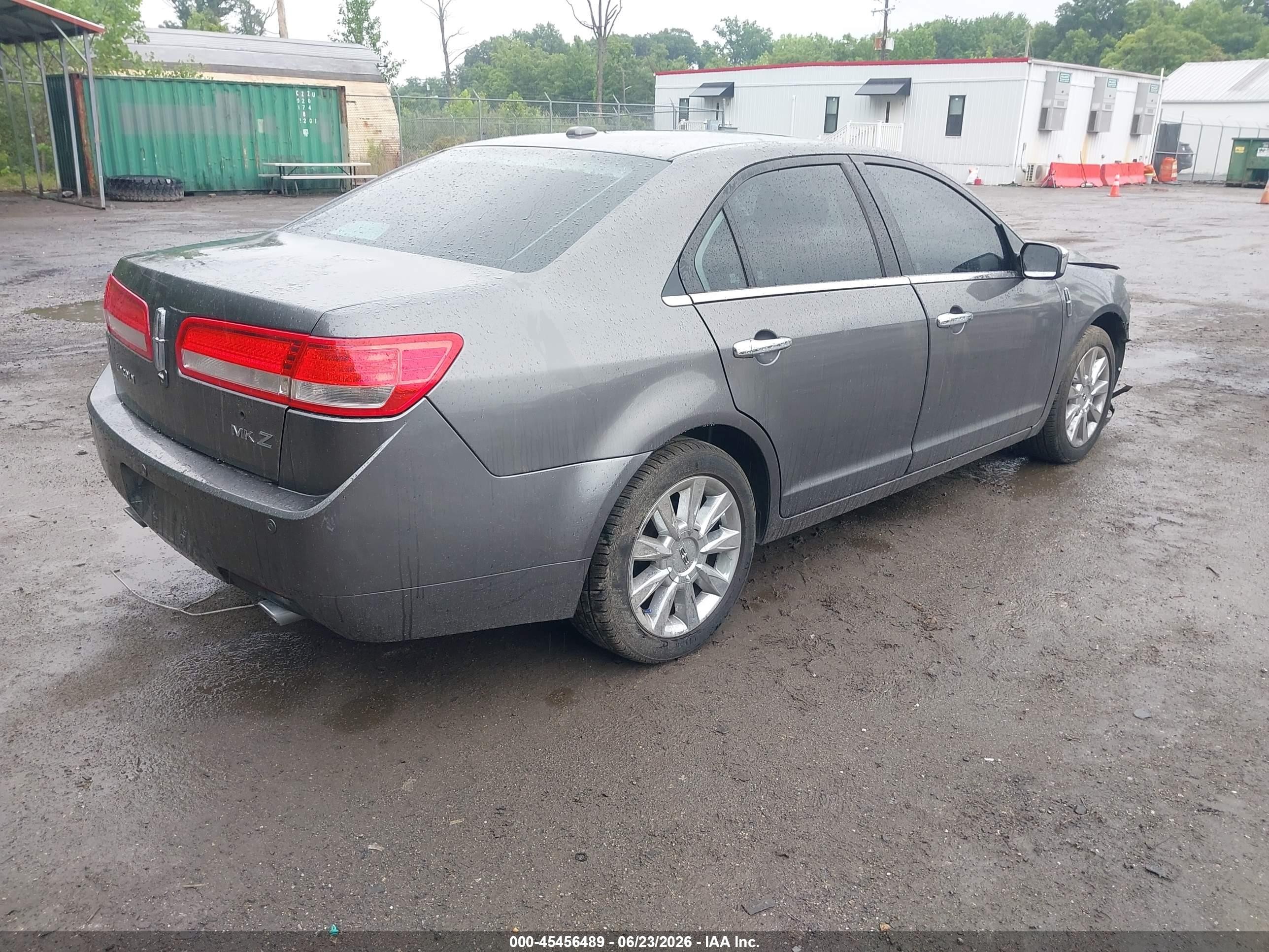 2012 Lincoln Mkz   Gray vin: 3LNHL2JC4CR832584