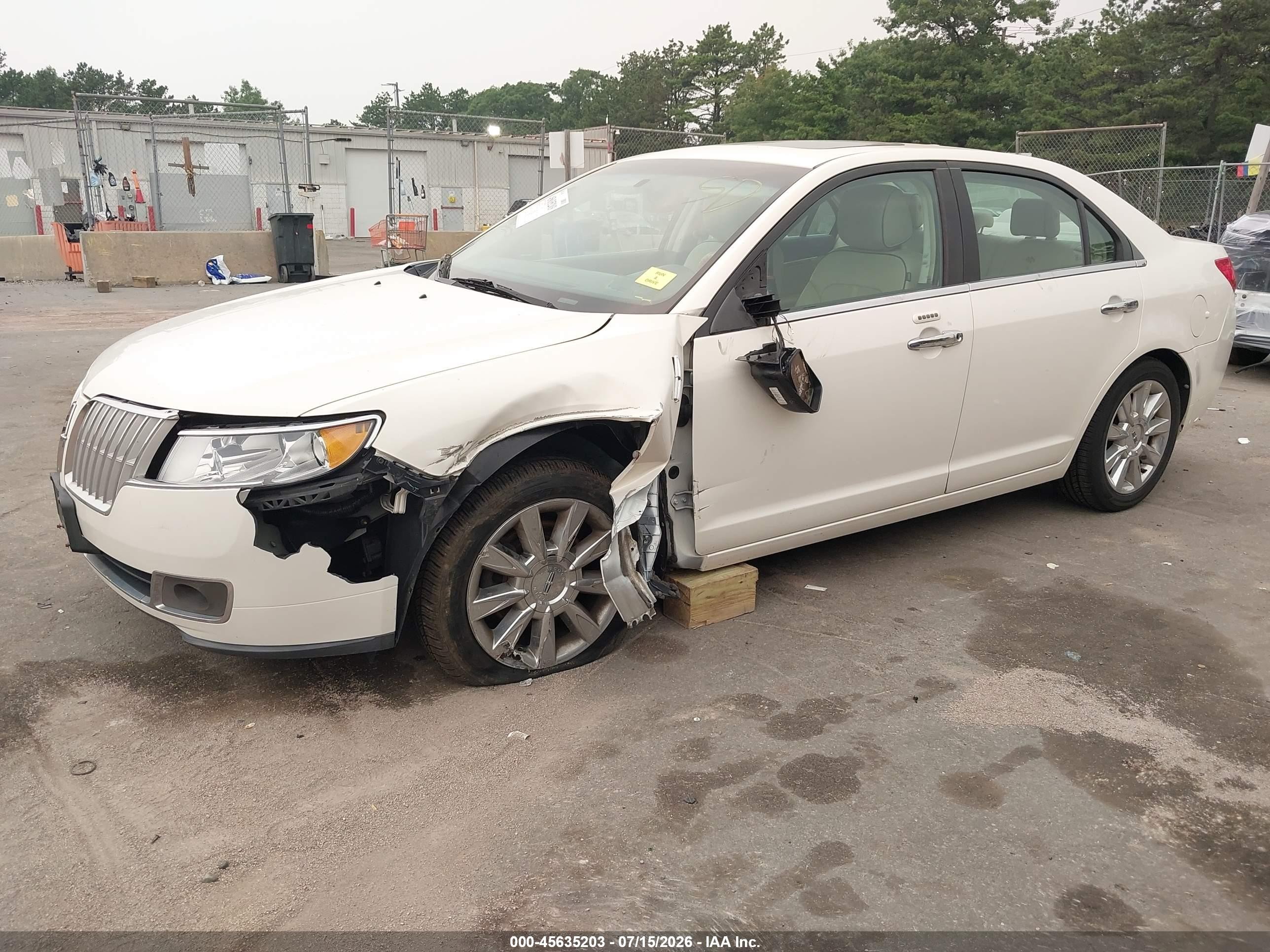 2012 Lincoln Mkz Белый vin: 3LNHL2JC4CR839227