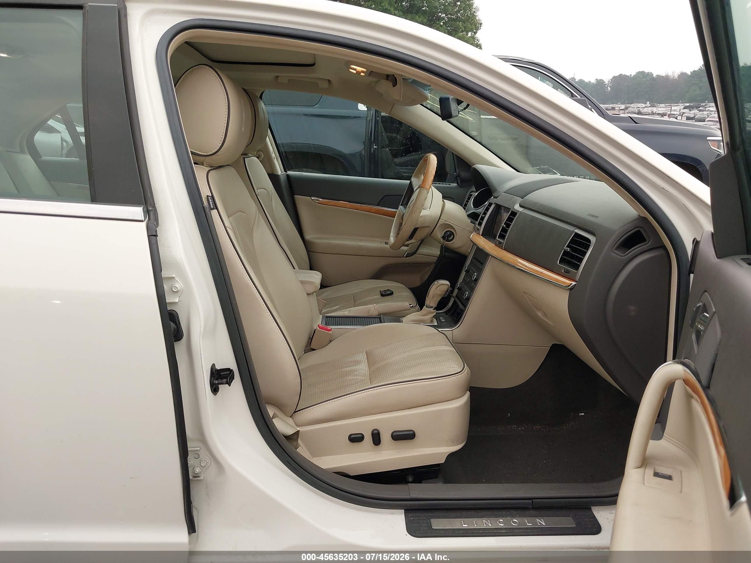2012 Lincoln Mkz Белый vin: 3LNHL2JC4CR839227