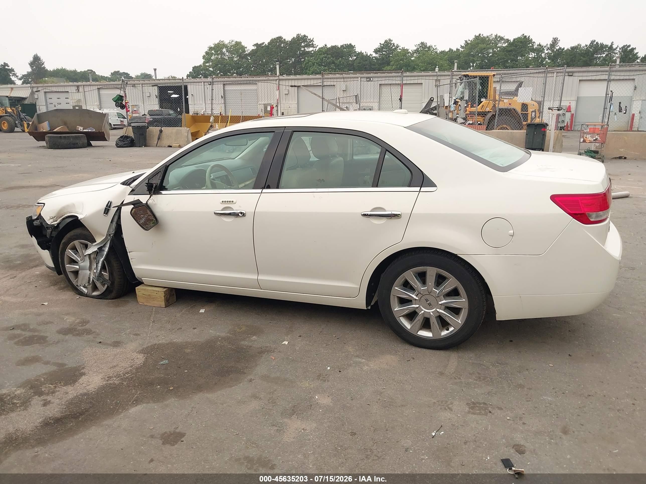 2012 Lincoln Mkz Белый vin: 3LNHL2JC4CR839227