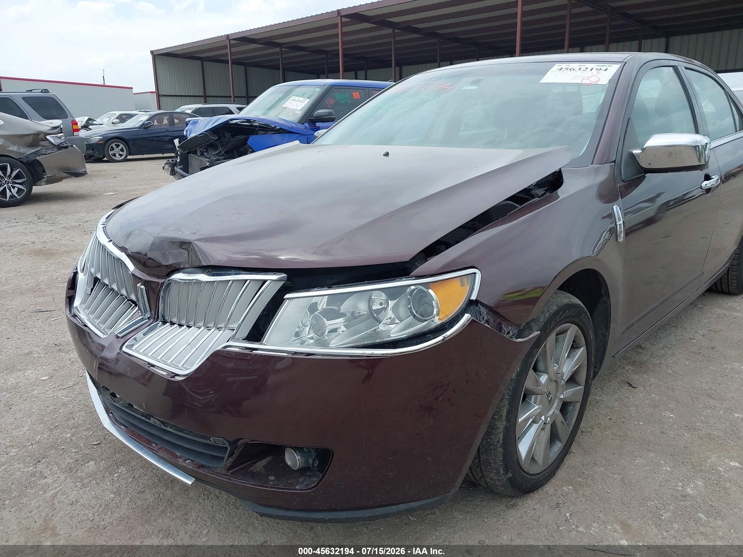 2011 Lincoln Mkz   Maroon vin: 3LNHL2JC5BR769011