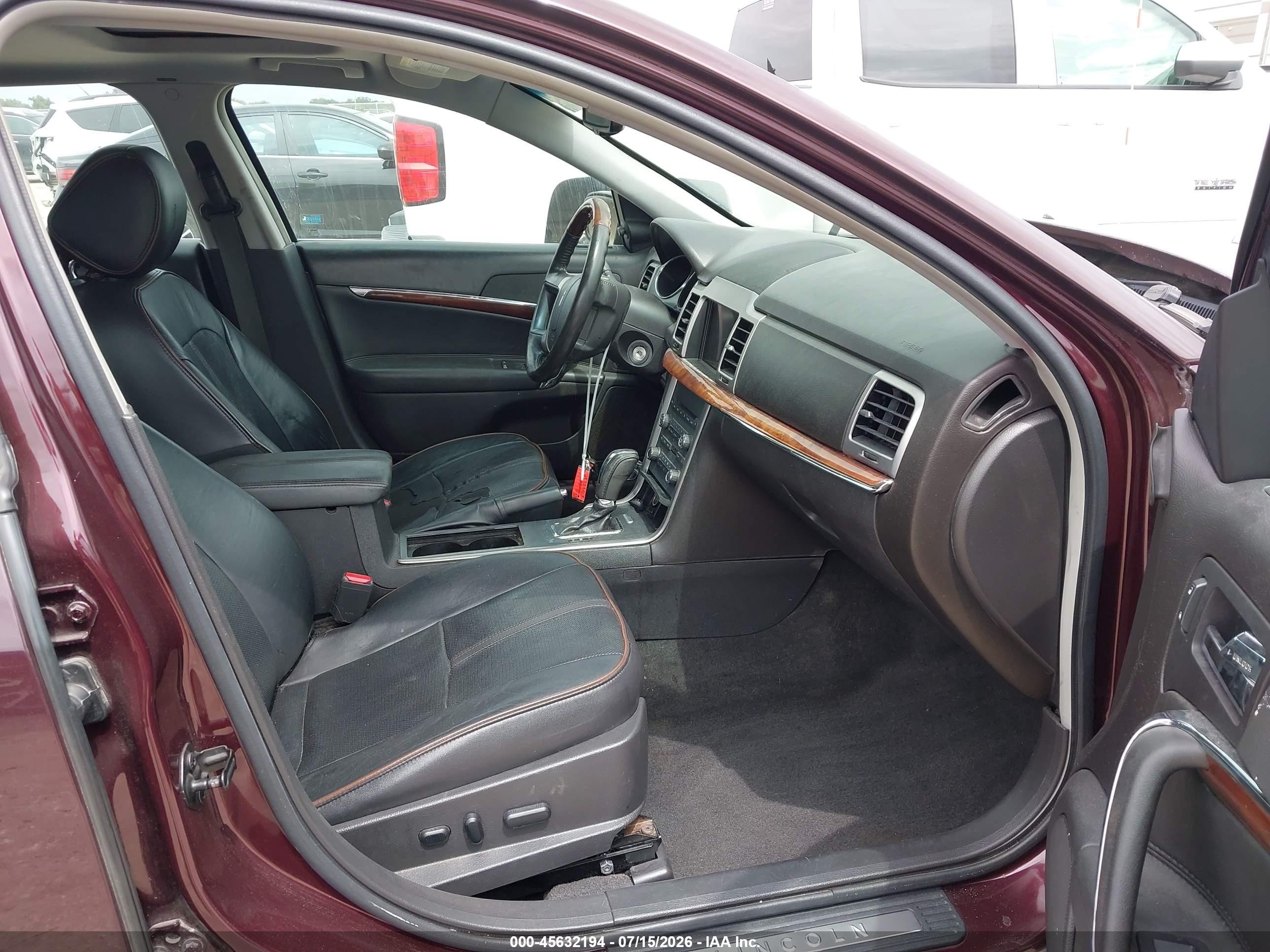 2011 Lincoln Mkz   Maroon vin: 3LNHL2JC5BR769011