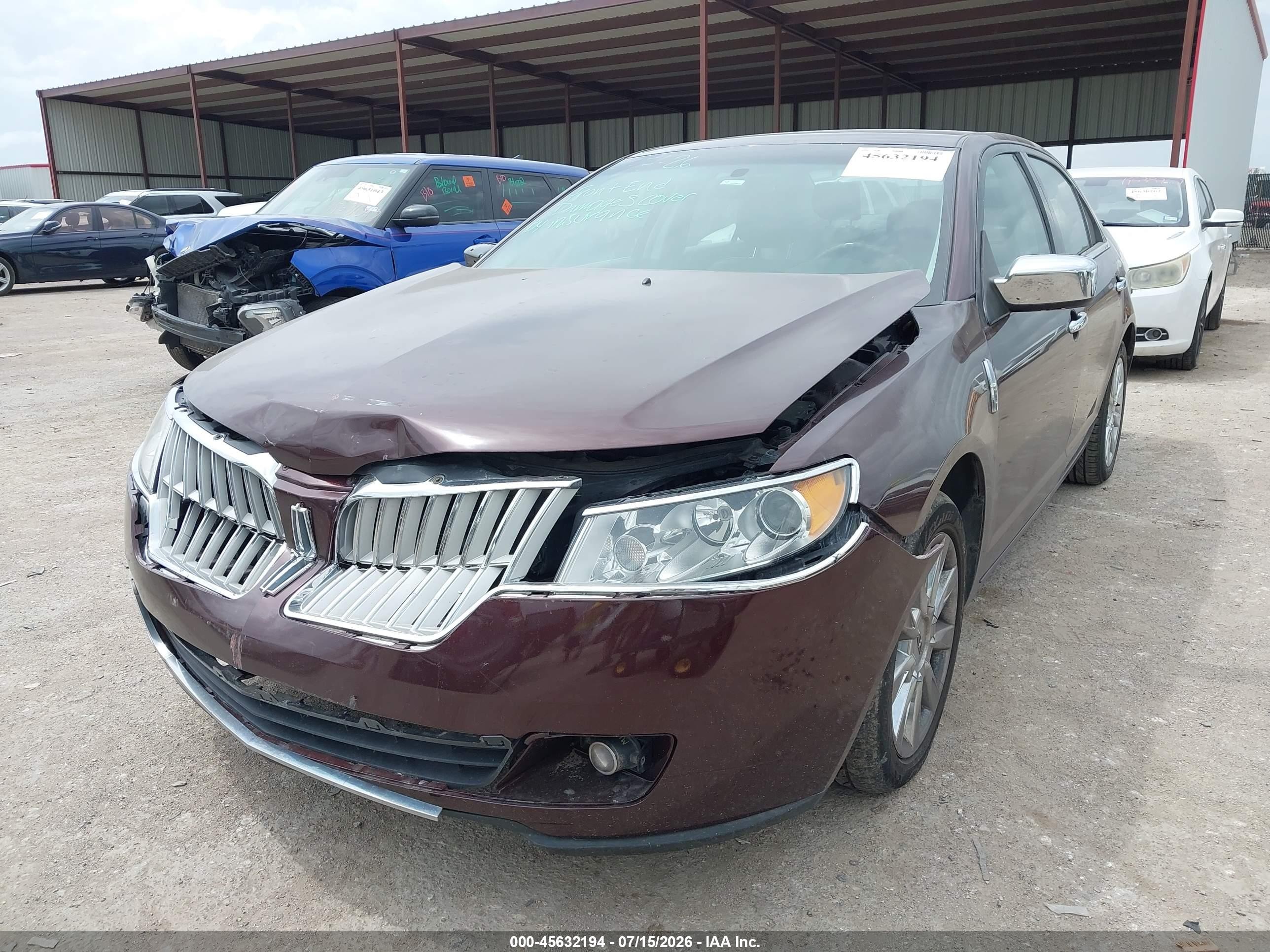 2011 Lincoln Mkz   Maroon vin: 3LNHL2JC5BR769011