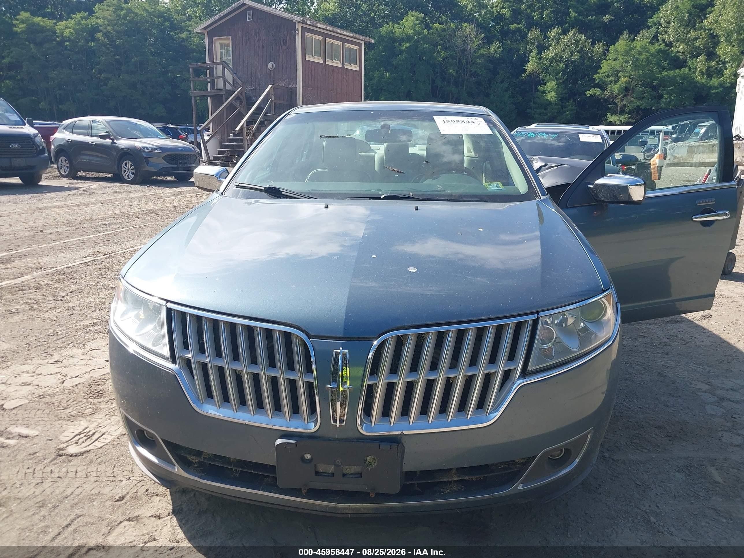 2012 Lincoln Mkz   Blue vin: 3LNHL2JC5CR809329