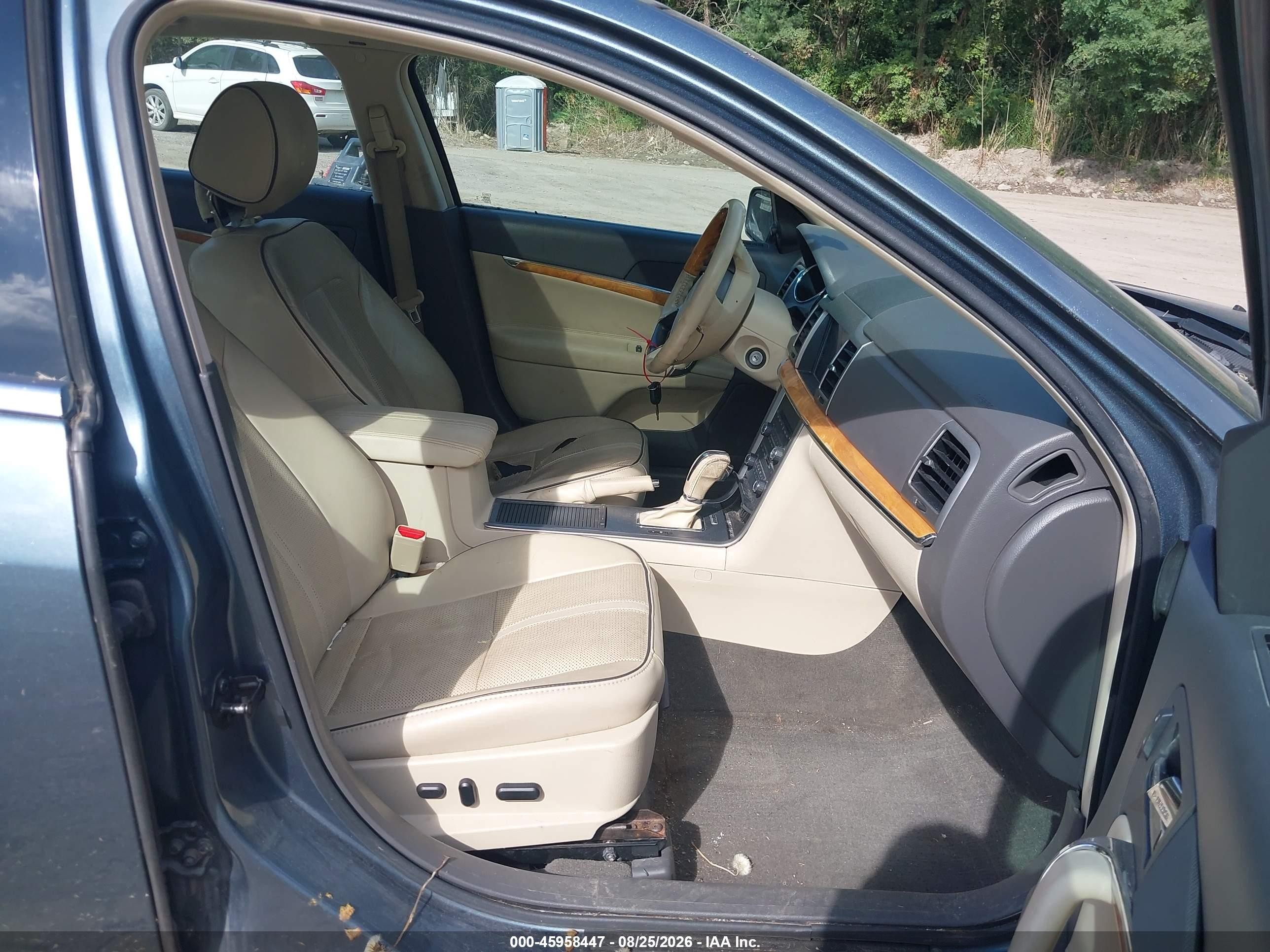 2012 Lincoln Mkz   Blue vin: 3LNHL2JC5CR809329