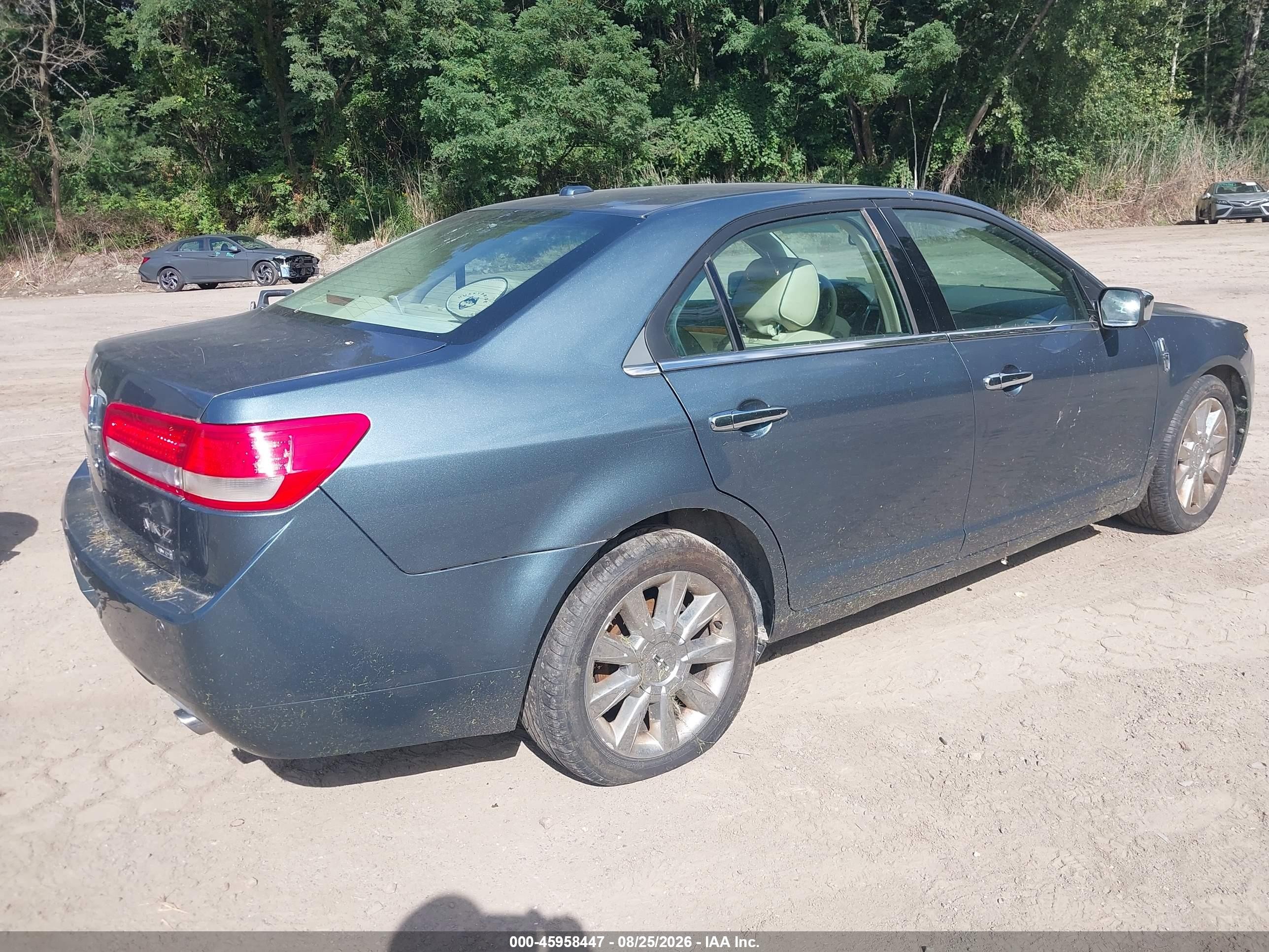 2012 Lincoln Mkz   Blue vin: 3LNHL2JC5CR809329