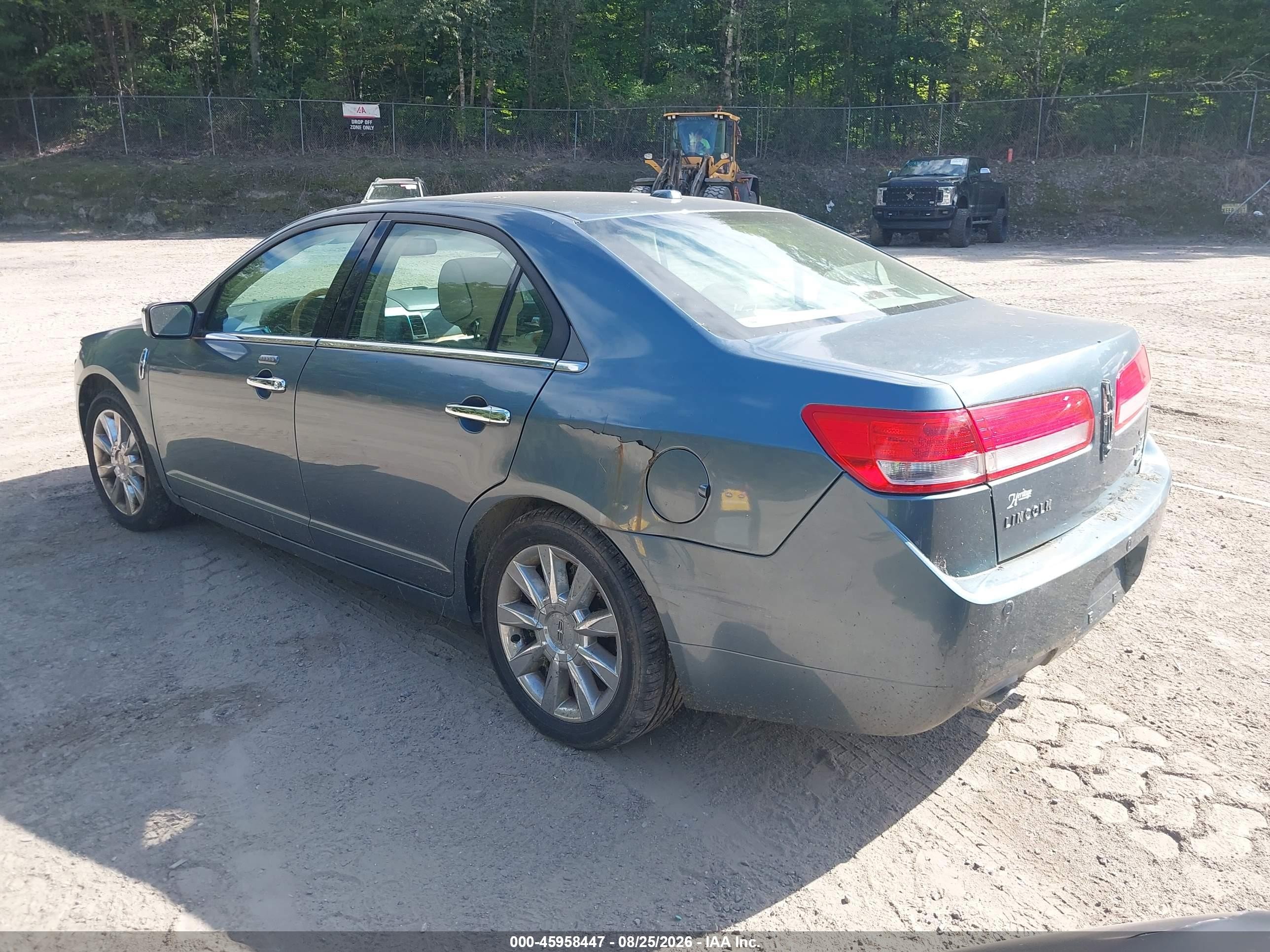 2012 Lincoln Mkz   Blue vin: 3LNHL2JC5CR809329