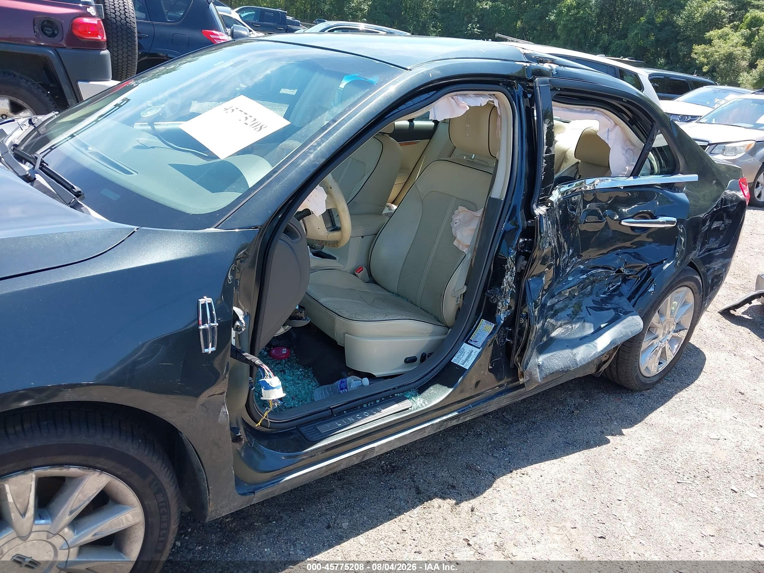 2010 Lincoln Mkz   Синий vin: 3LNHL2JC6AR623635