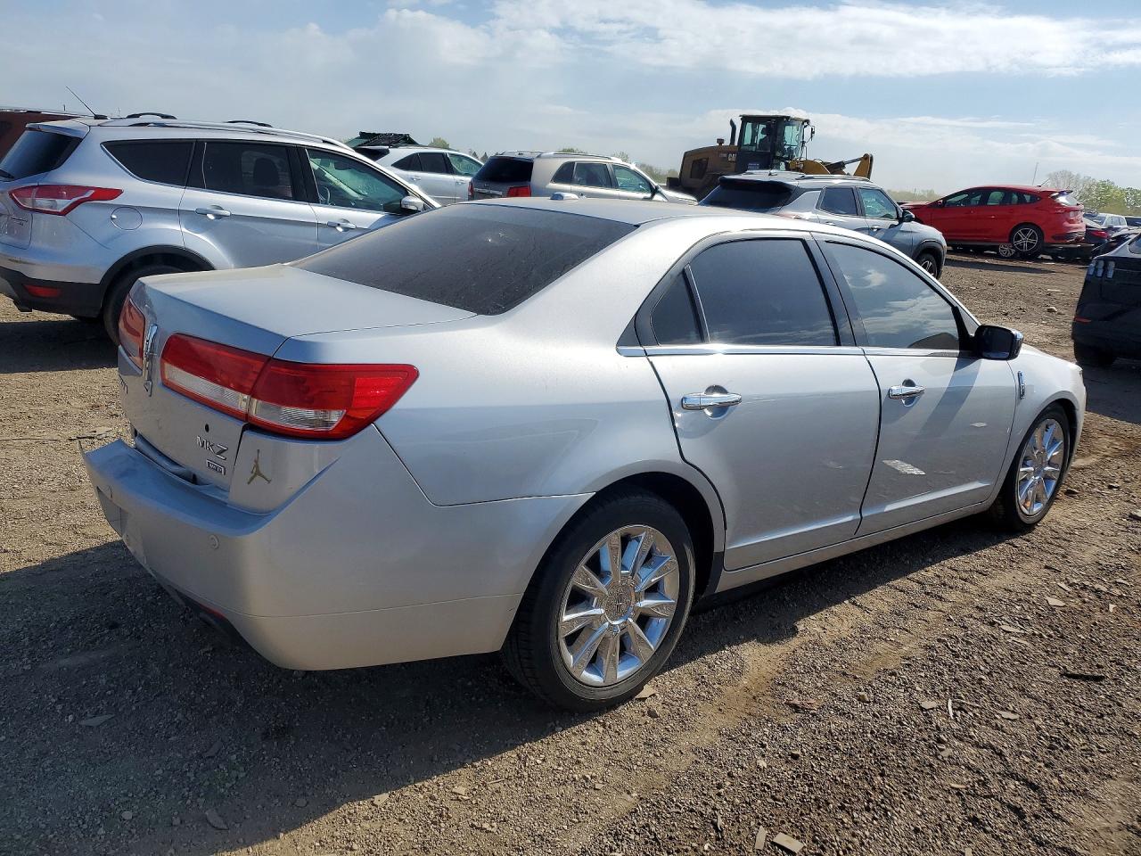 2010 Lincoln Mkz Silver vin: 3LNHL2JC6AR627118