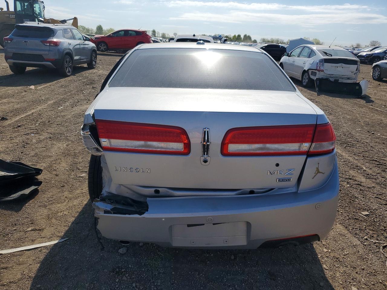 2010 Lincoln Mkz Silver vin: 3LNHL2JC6AR627118