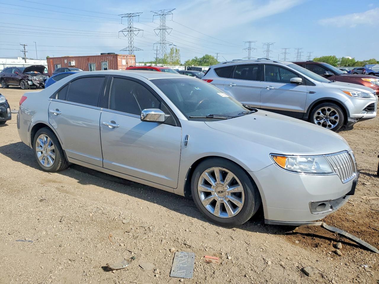 2010 Lincoln Mkz Silver vin: 3LNHL2JC6AR627118