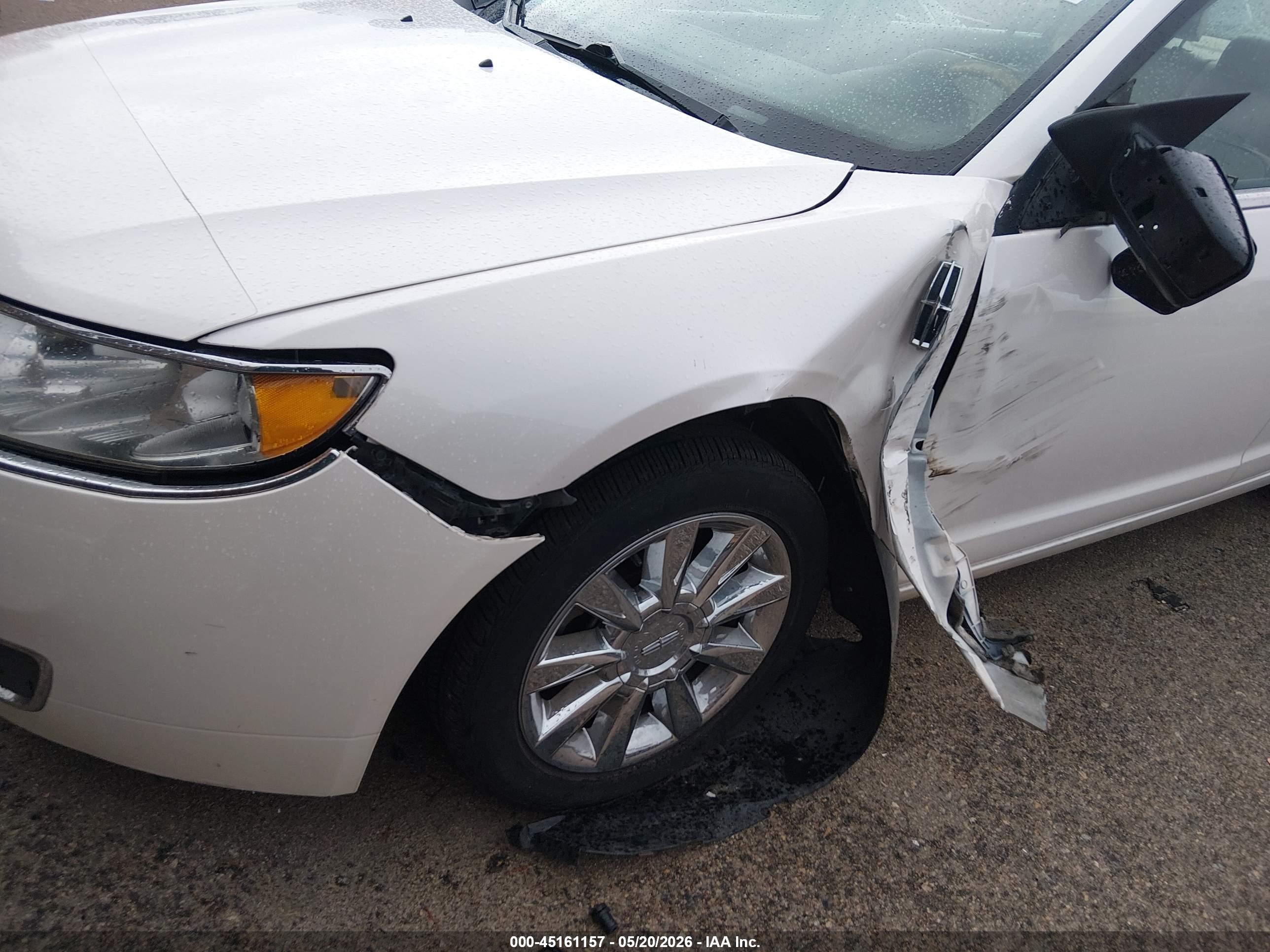 2011 Lincoln Mkz   White vin: 3LNHL2JC6BR764190