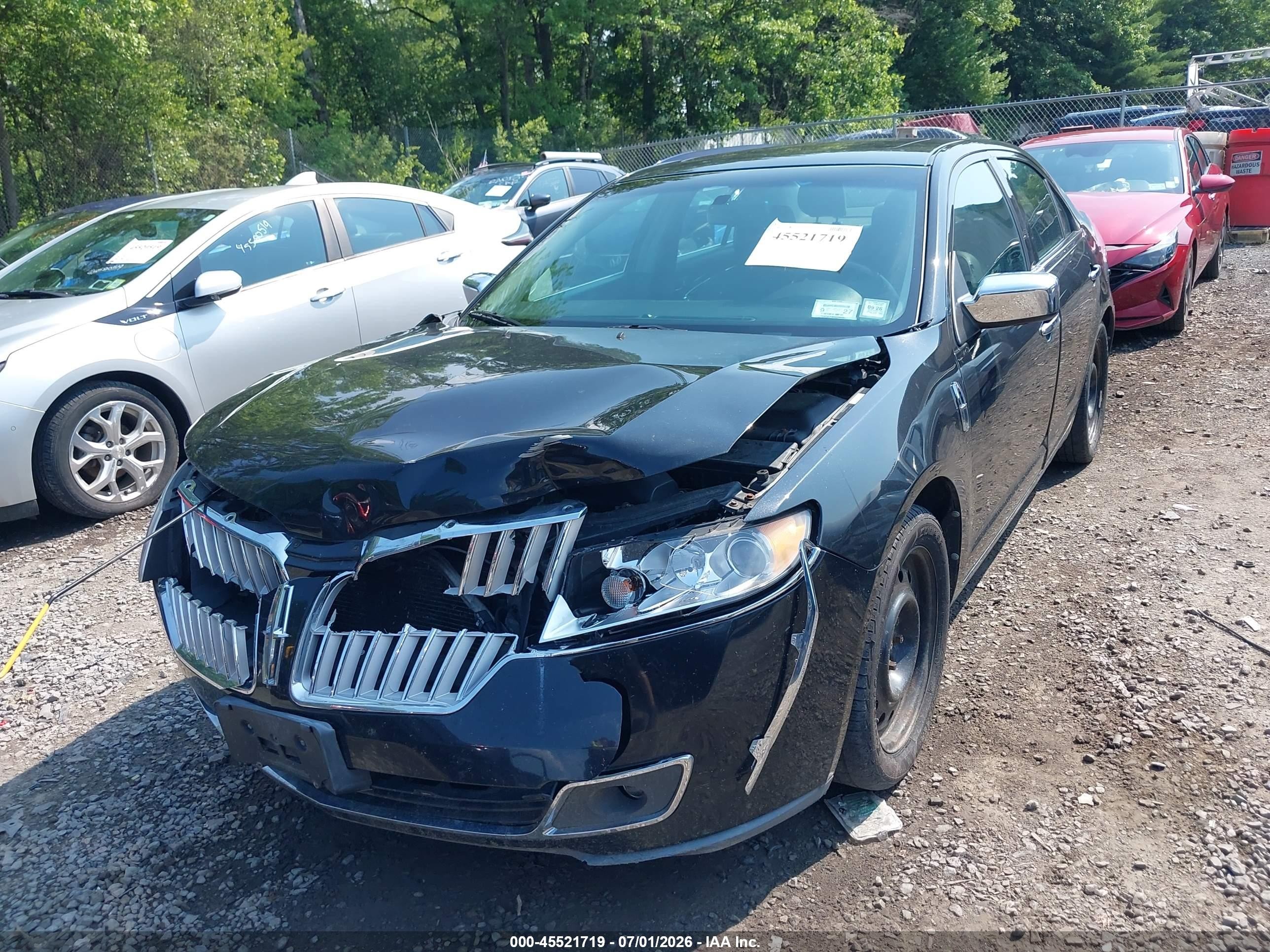 2011 Lincoln Mkz   Black vin: 3LNHL2JC6BR771804