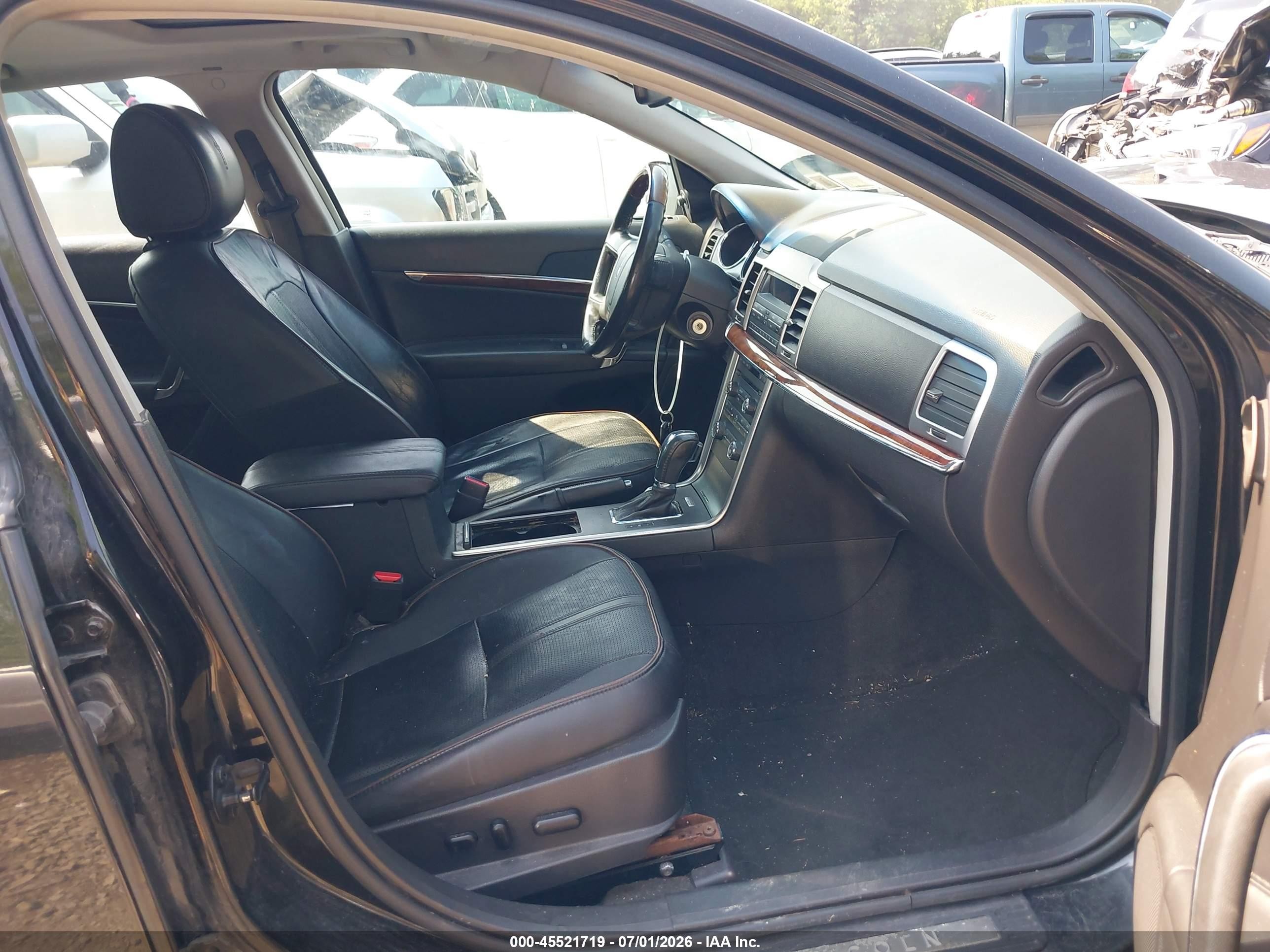 2011 Lincoln Mkz   Black vin: 3LNHL2JC6BR771804