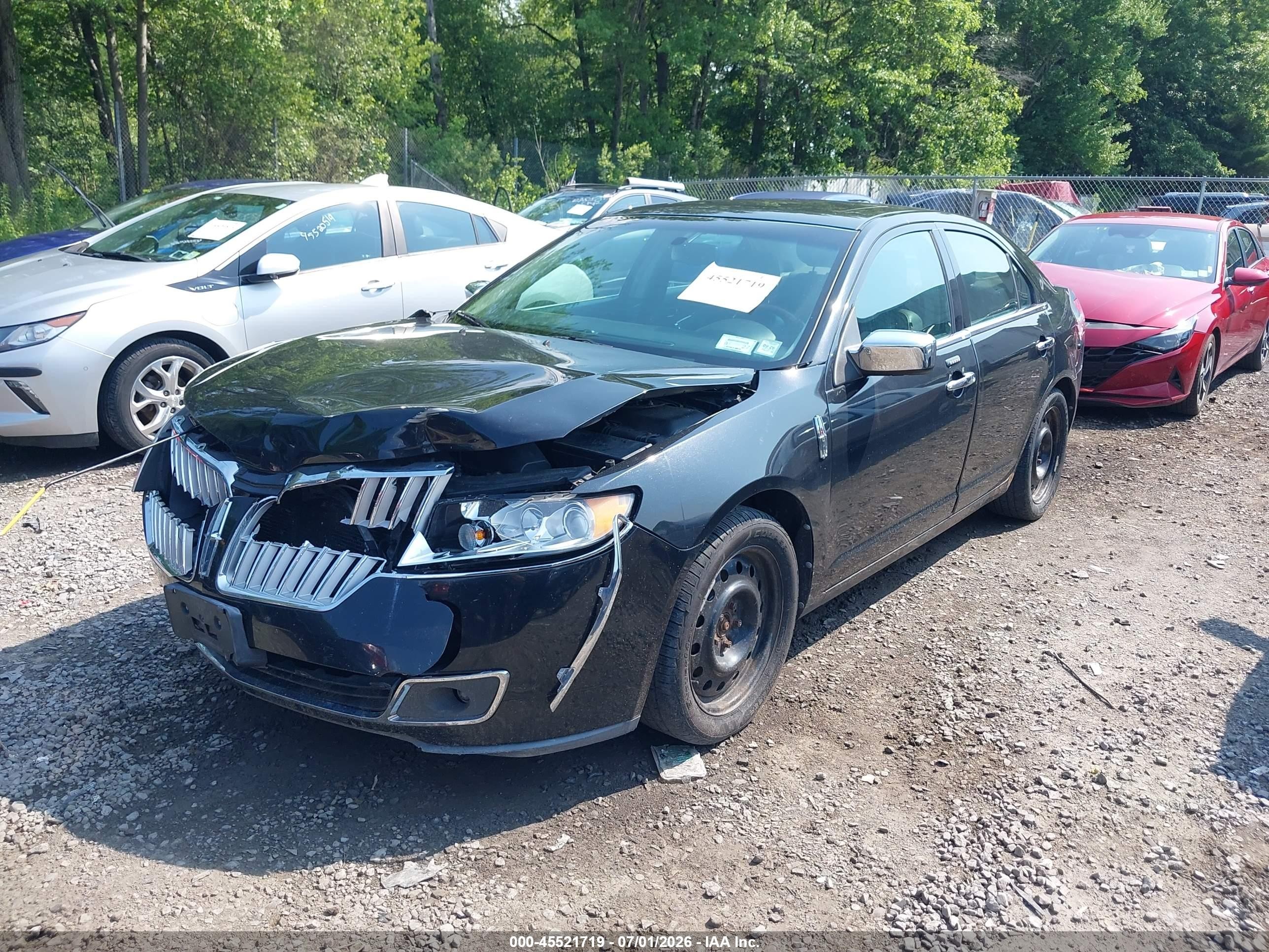 2011 Lincoln Mkz   Black vin: 3LNHL2JC6BR771804