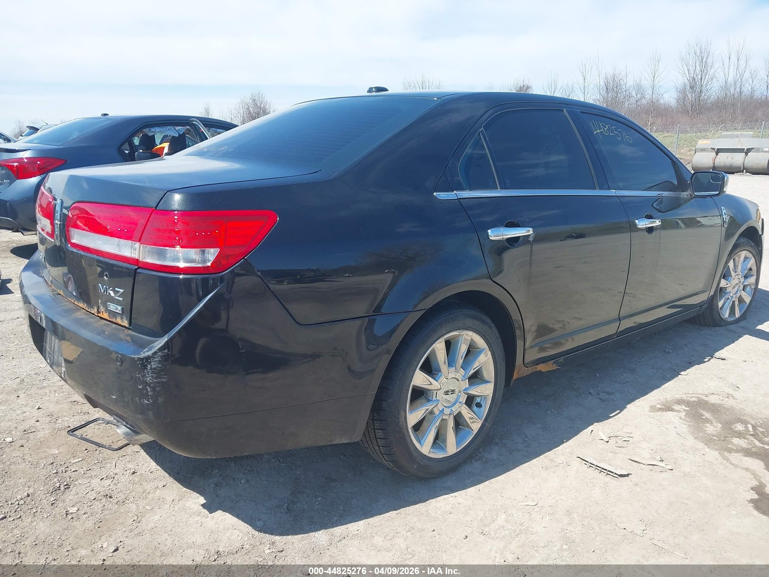 2011 Lincoln Mkz   Black vin: 3LNHL2JC6BR774069