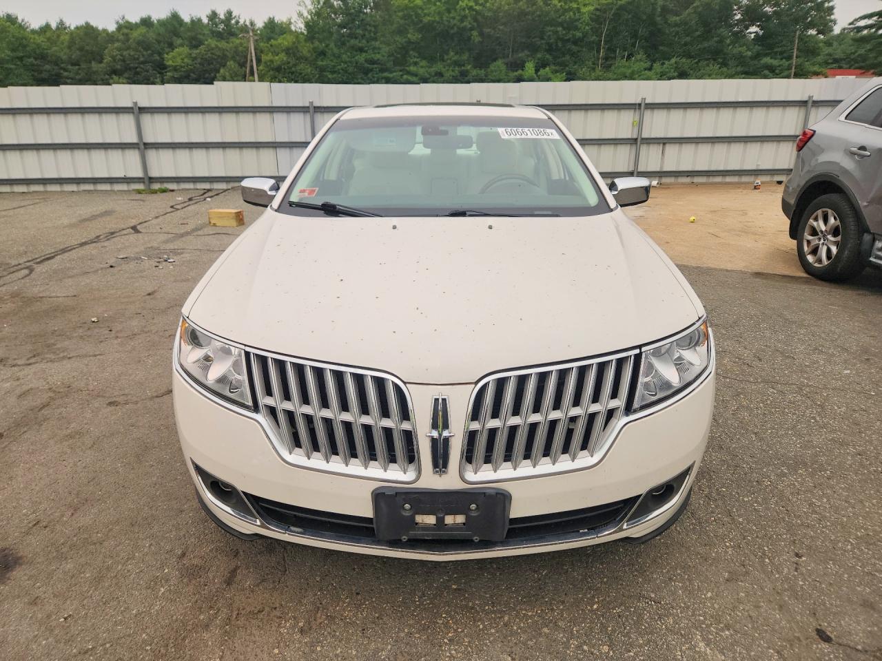 2012 Lincoln Mkz White vin: 3LNHL2JC6CR819402