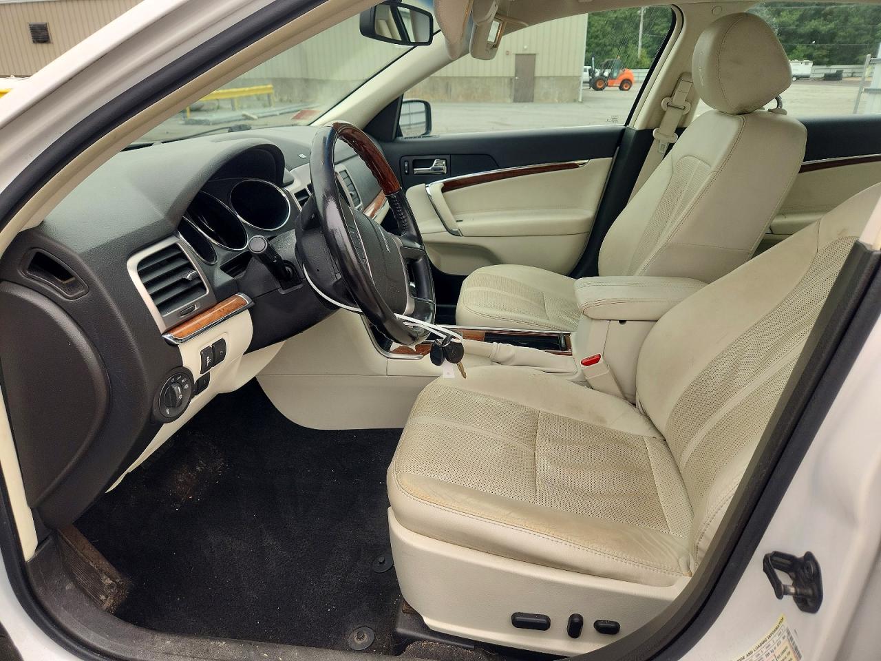 2012 Lincoln Mkz White vin: 3LNHL2JC6CR819402