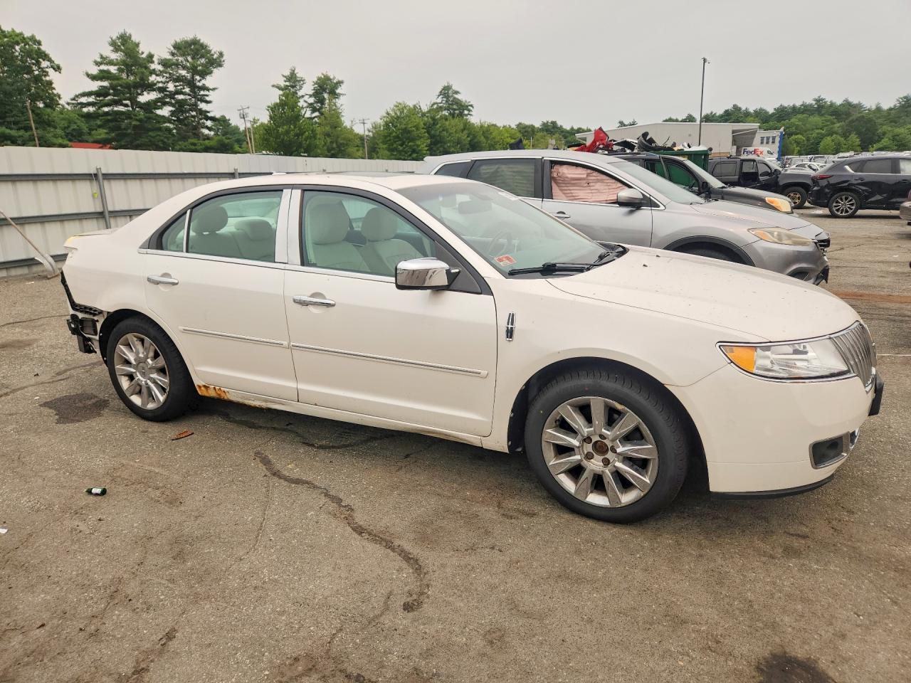 2012 Lincoln Mkz White vin: 3LNHL2JC6CR819402