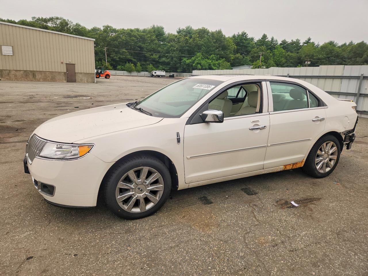 2012 Lincoln Mkz White vin: 3LNHL2JC6CR819402