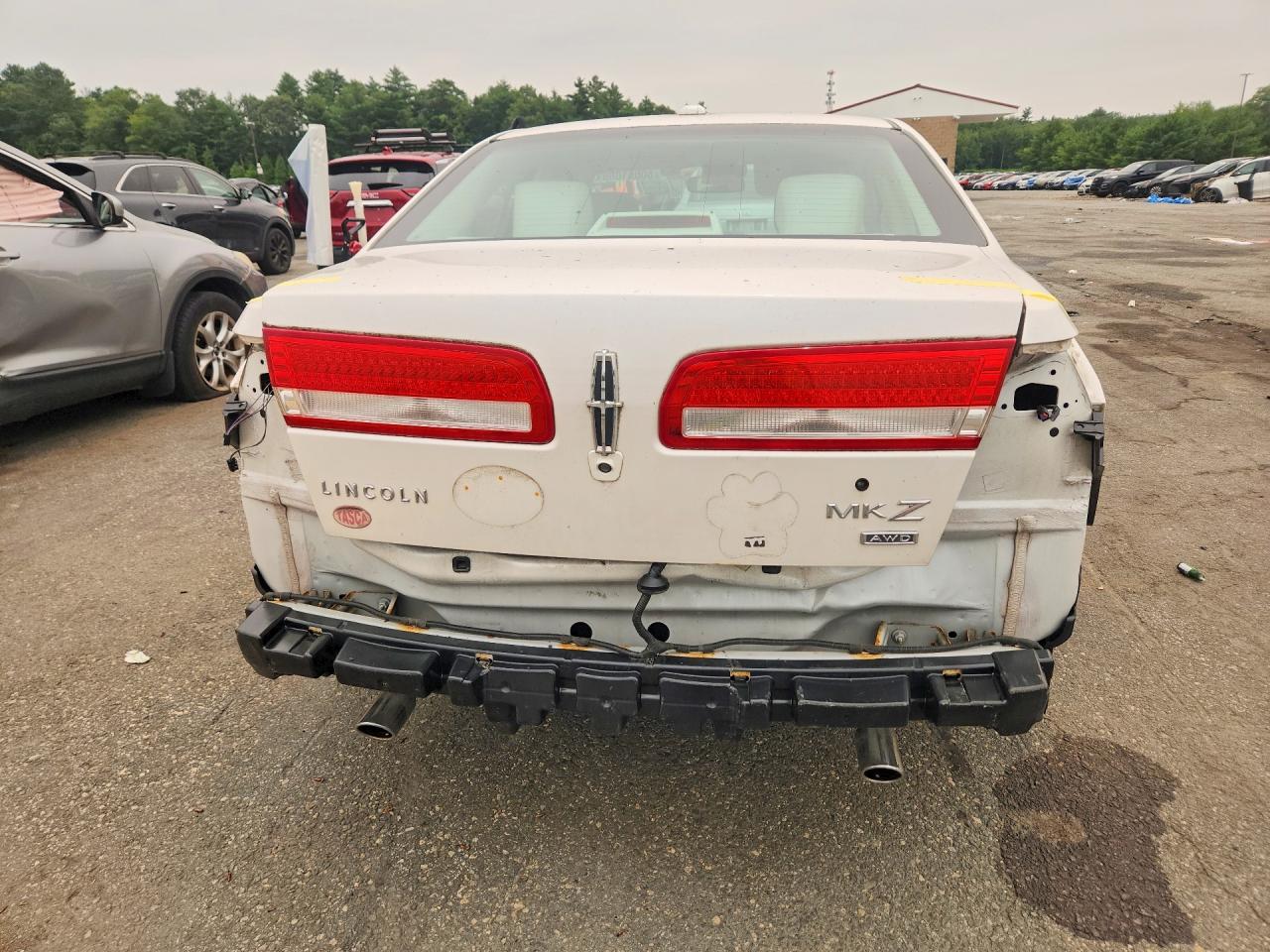 2012 Lincoln Mkz White vin: 3LNHL2JC6CR819402