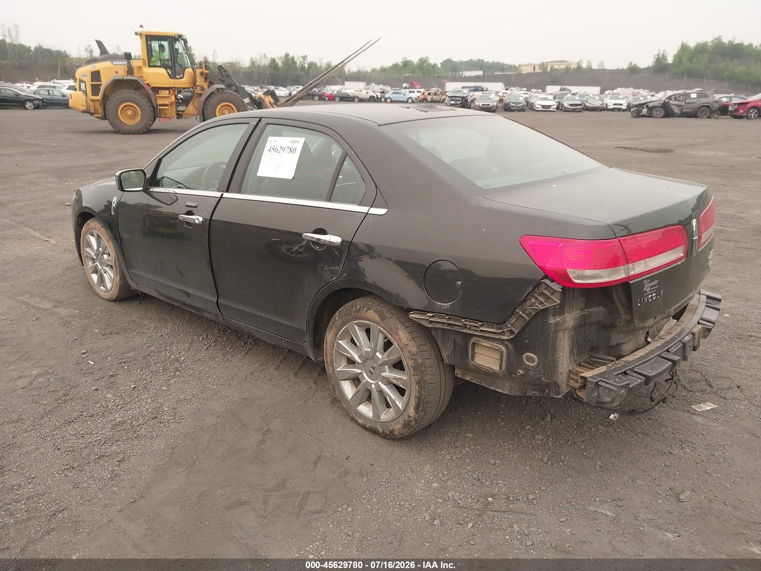 2011 Lincoln Mkz   Black vin: 3LNHL2JC7BR750847