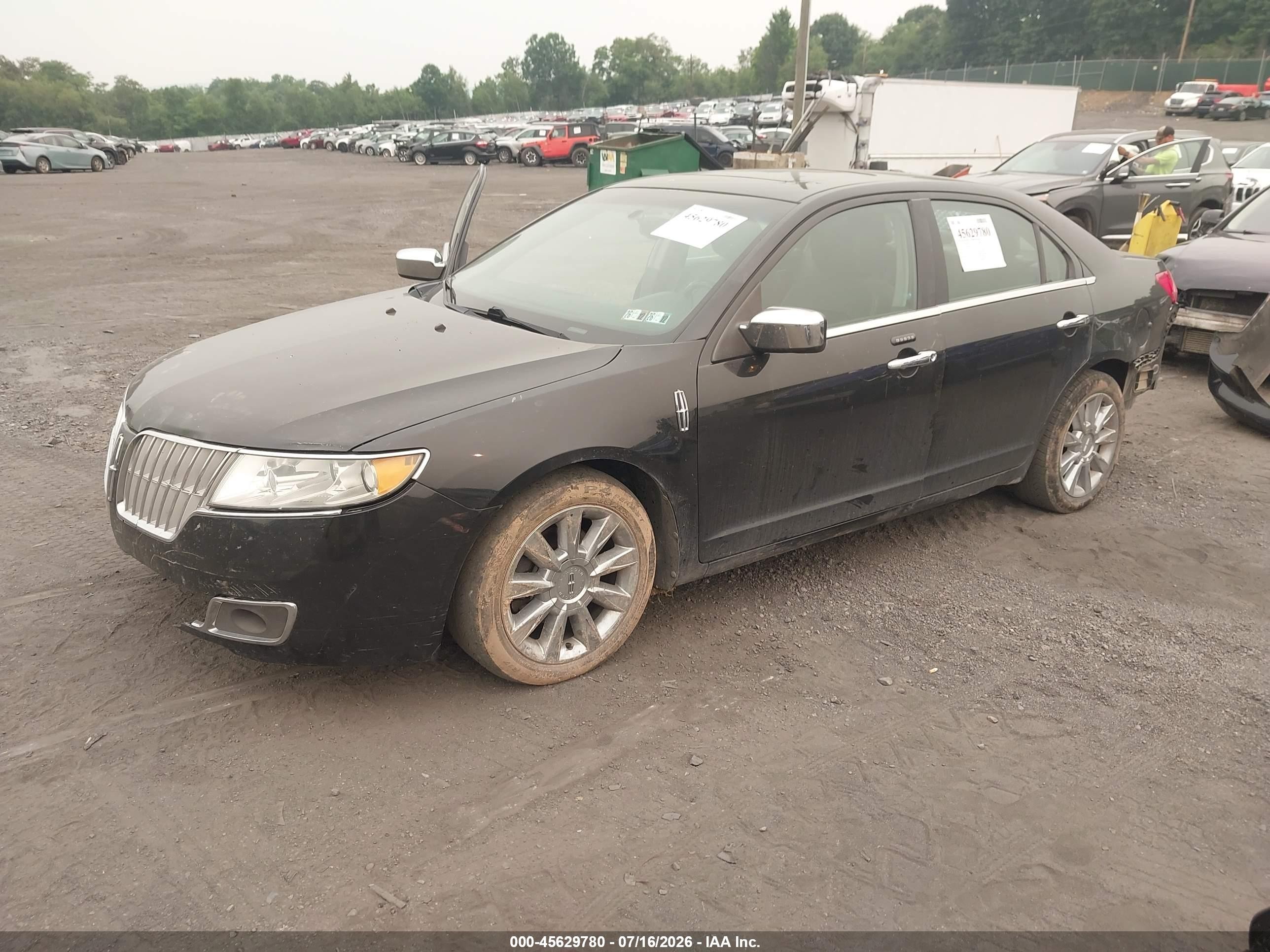 2011 Lincoln Mkz   Black vin: 3LNHL2JC7BR750847