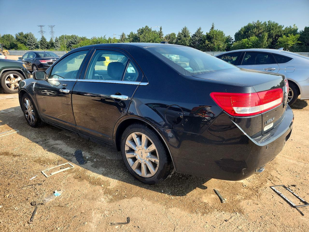 2011 Lincoln Mkz Black vin: 3LNHL2JC7BR755630