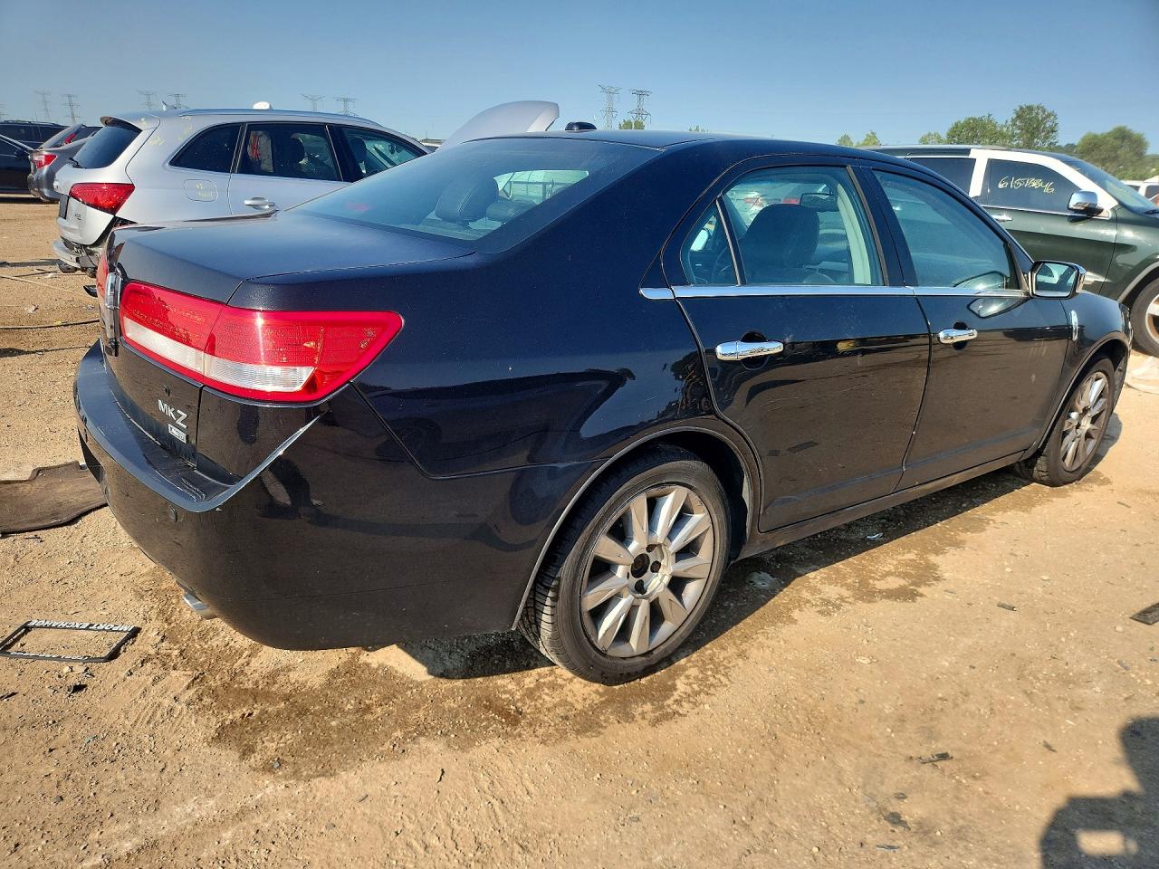2011 Lincoln Mkz Black vin: 3LNHL2JC7BR755630