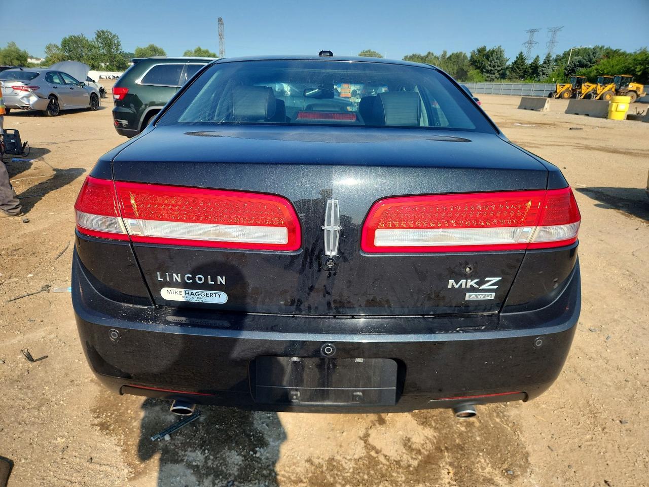 2011 Lincoln Mkz Black vin: 3LNHL2JC7BR755630