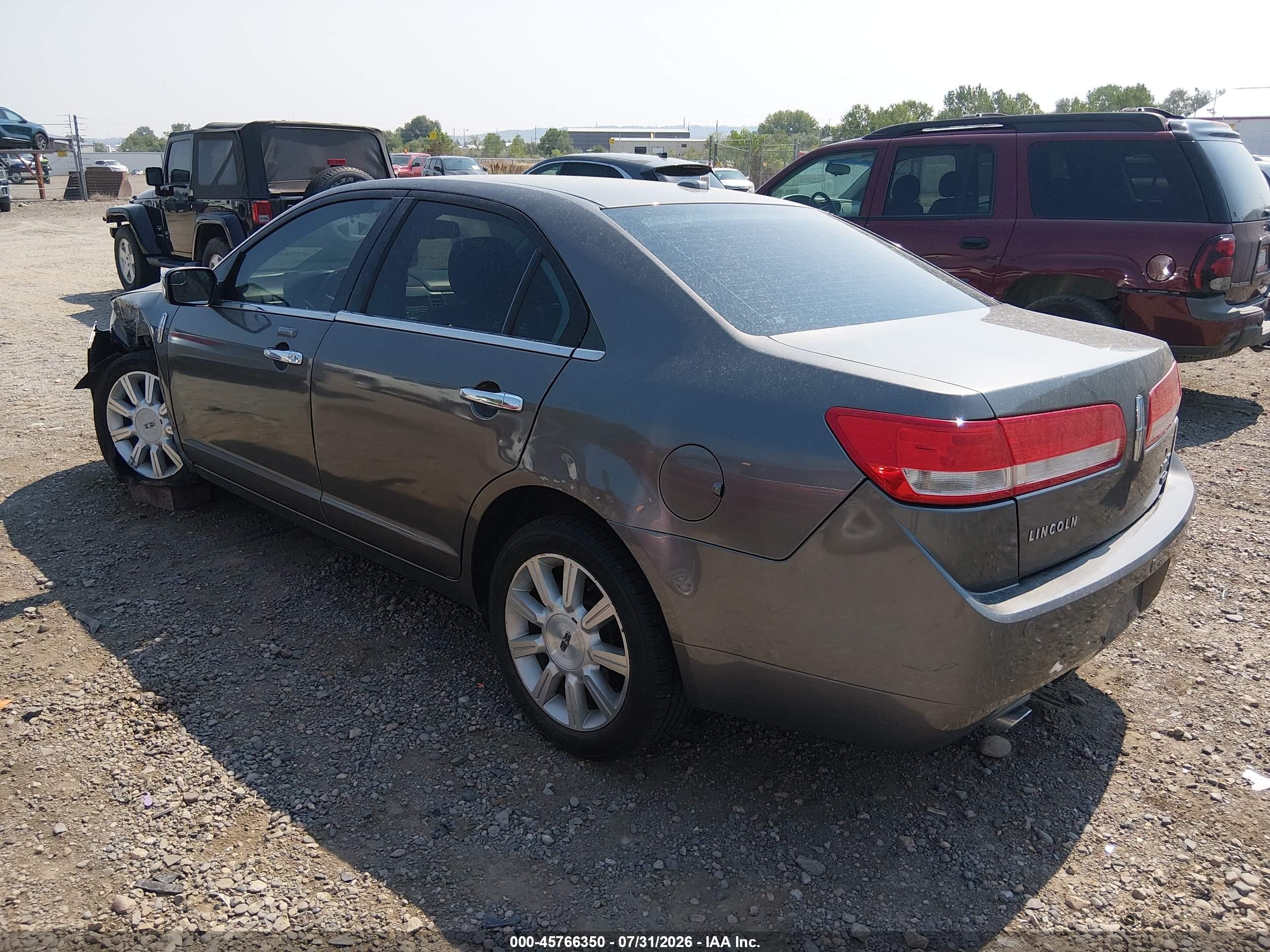 2011 Lincoln Mkz   Gray vin: 3LNHL2JC7BR758222
