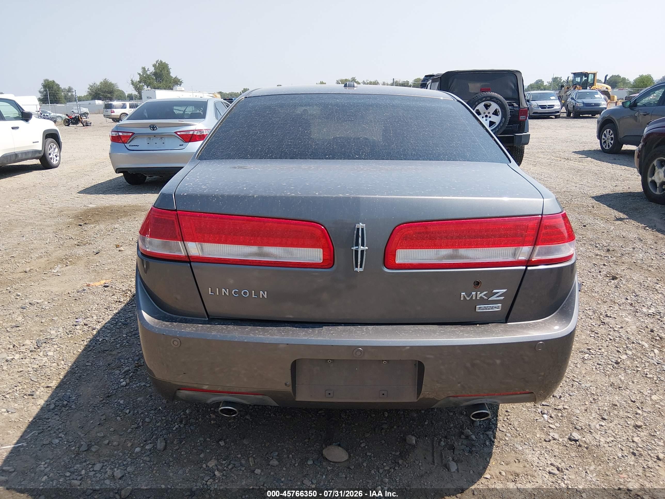2011 Lincoln Mkz   Gray vin: 3LNHL2JC7BR758222