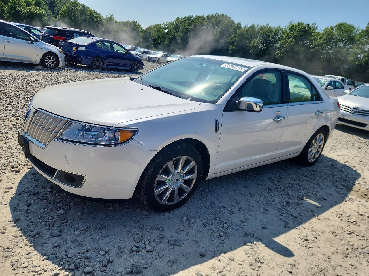 2012 Lincoln Mkz Белый vin: 3LNHL2JC7CR814662