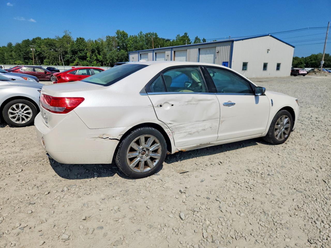 2012 Lincoln Mkz Белый vin: 3LNHL2JC7CR814662