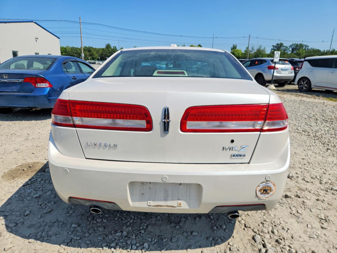 2012 Lincoln Mkz Белый vin: 3LNHL2JC7CR814662