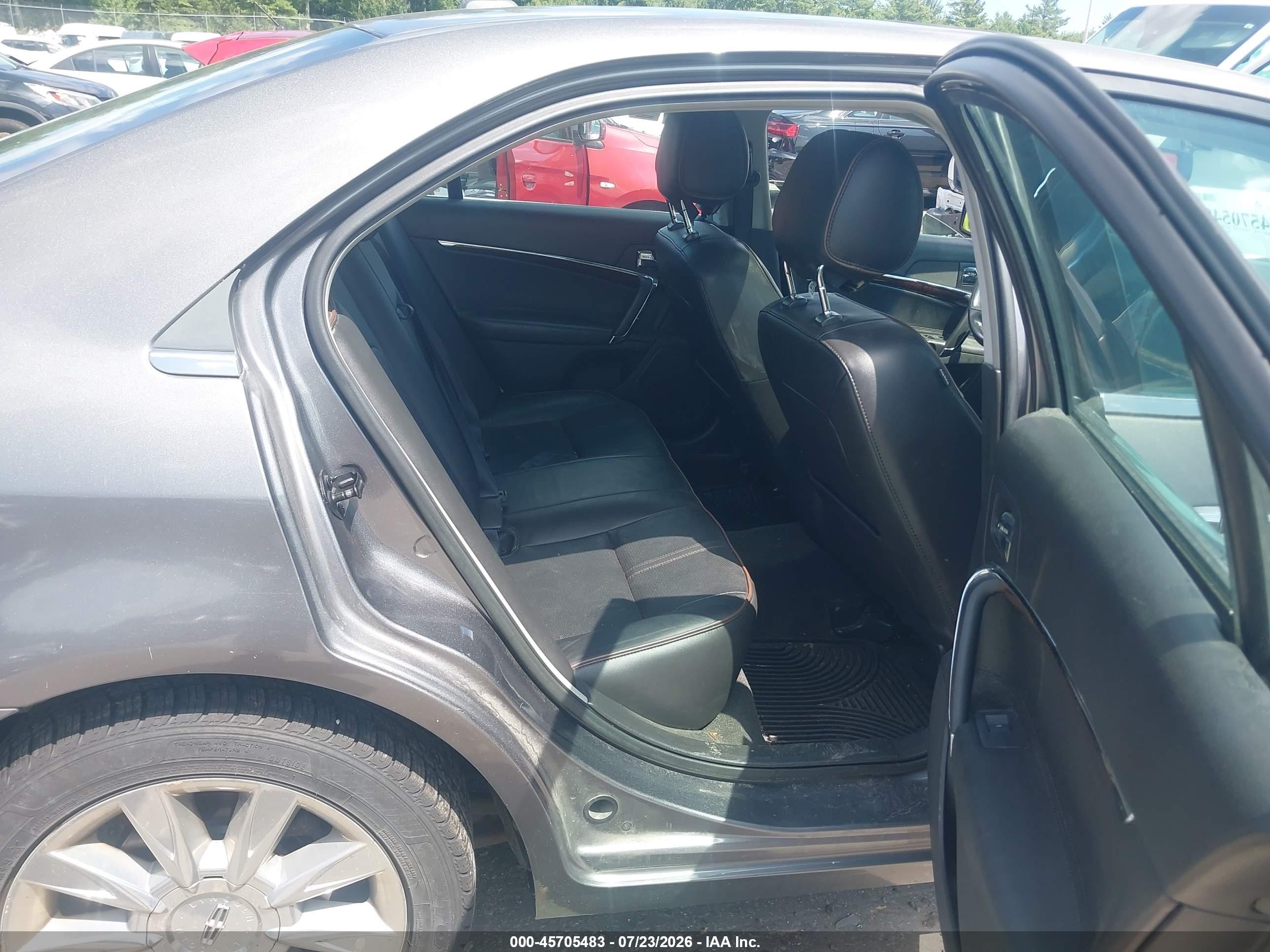 2012 Lincoln Mkz   Серый vin: 3LNHL2JC7CR835821