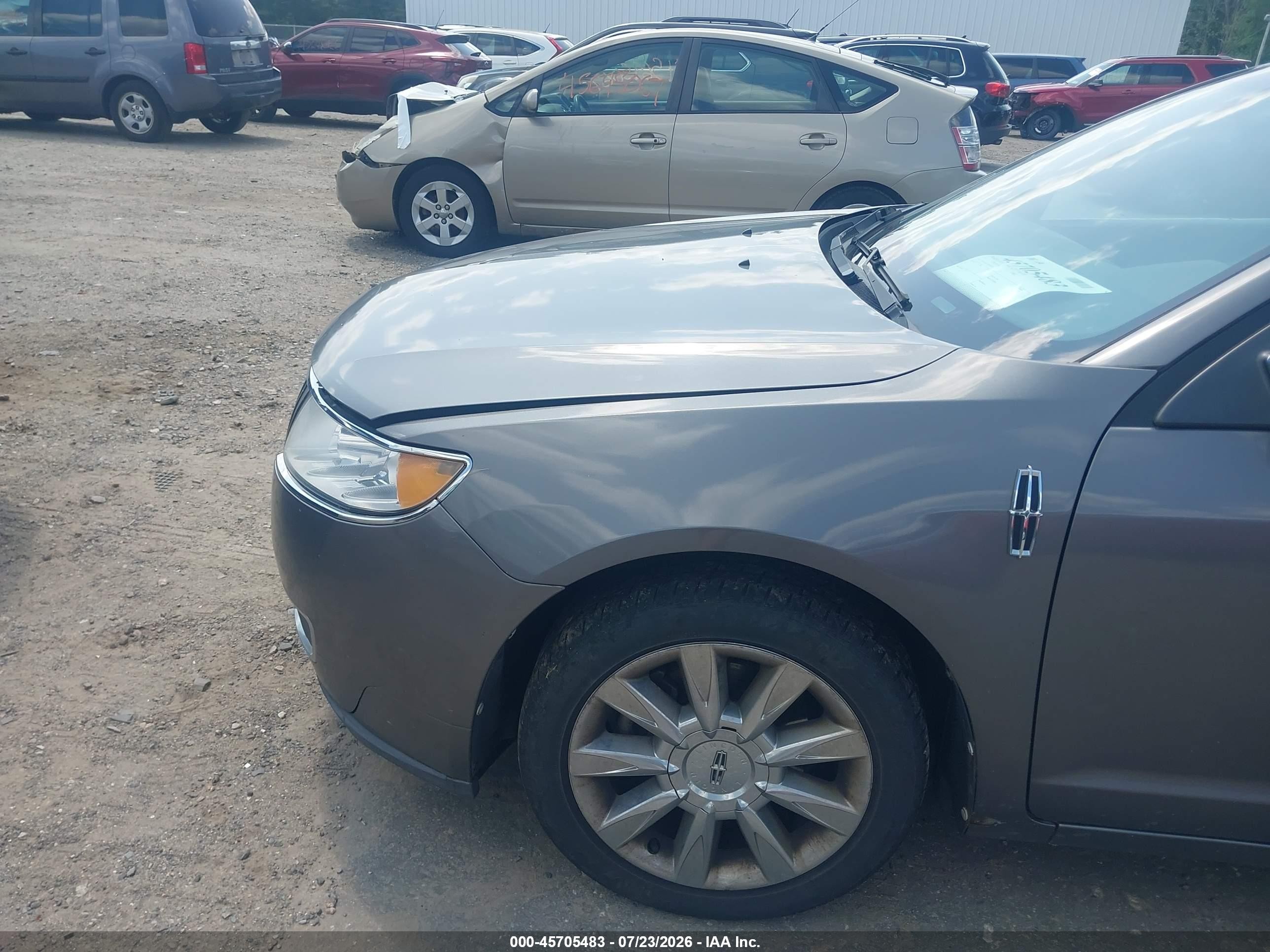 2012 Lincoln Mkz   Серый vin: 3LNHL2JC7CR835821