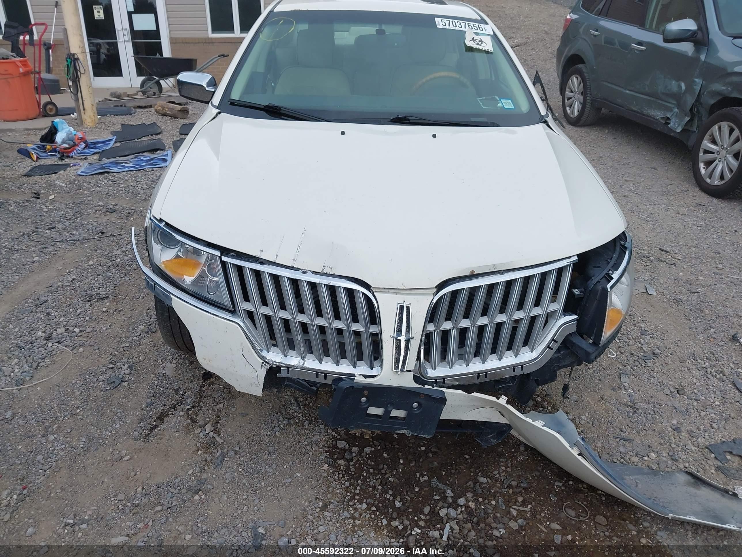2012 Lincoln Mkz   Белый vin: 3LNHL2JC7CR837956