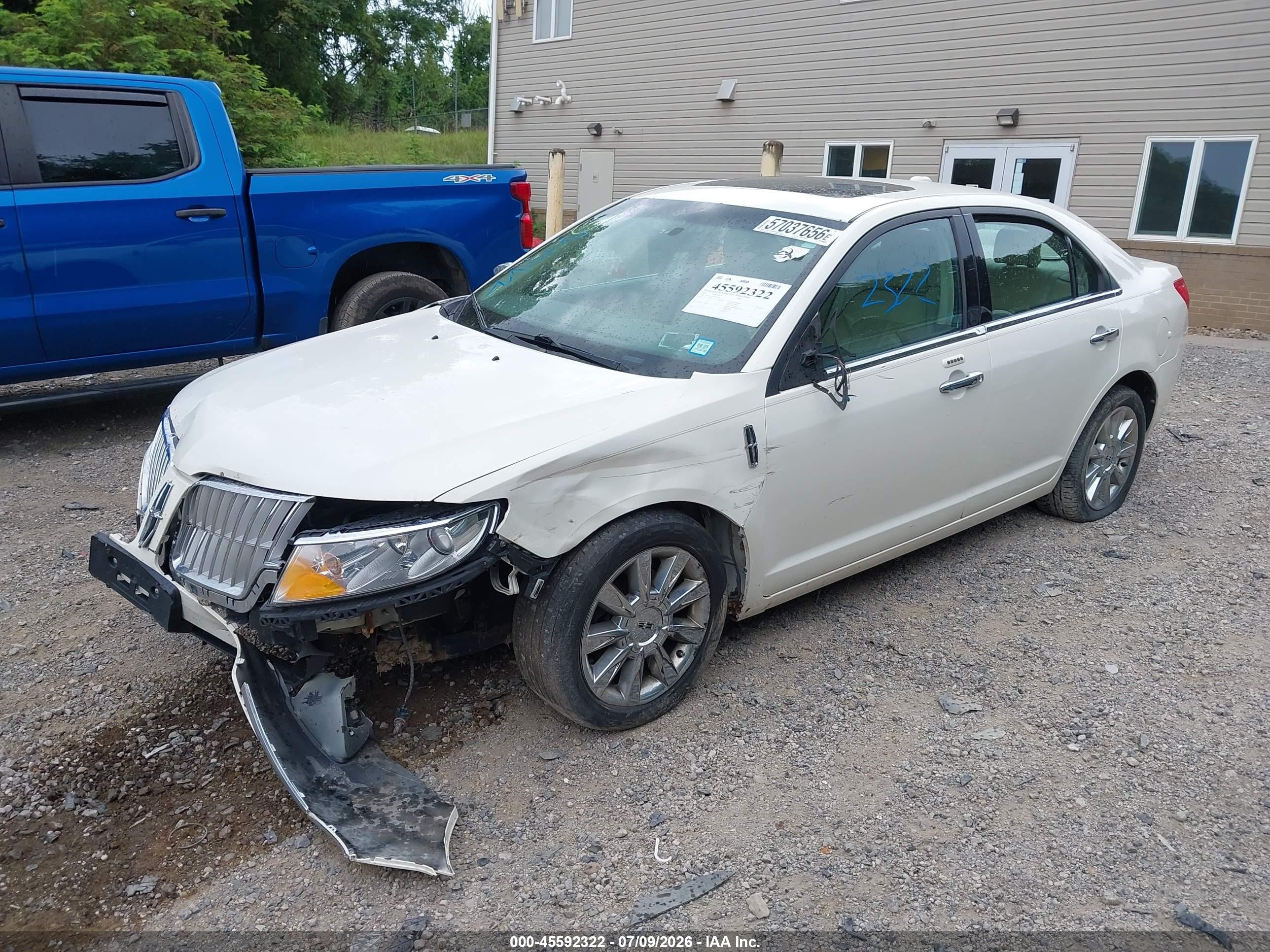 2012 Lincoln Mkz   Белый vin: 3LNHL2JC7CR837956