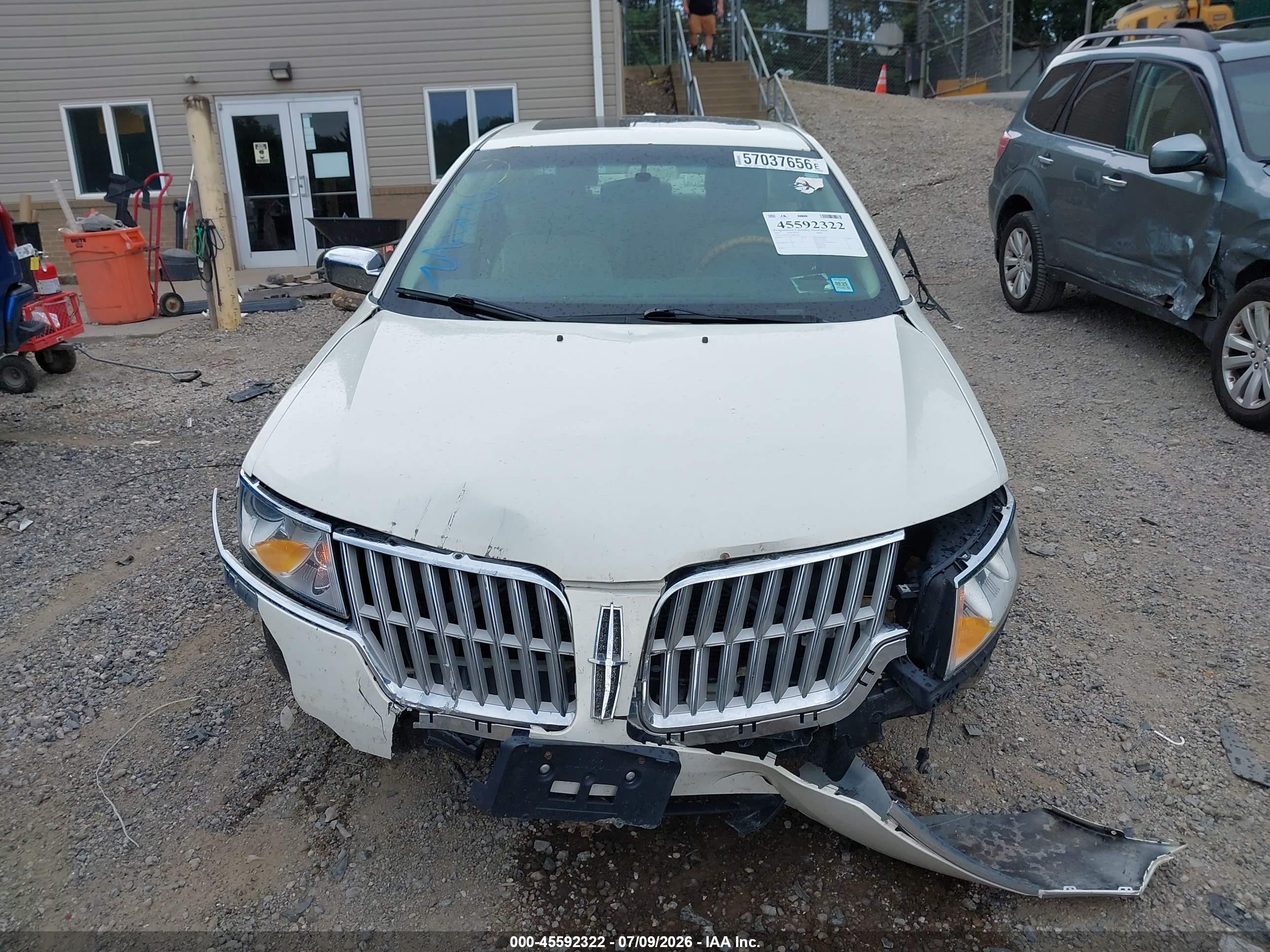 2012 Lincoln Mkz   Белый vin: 3LNHL2JC7CR837956