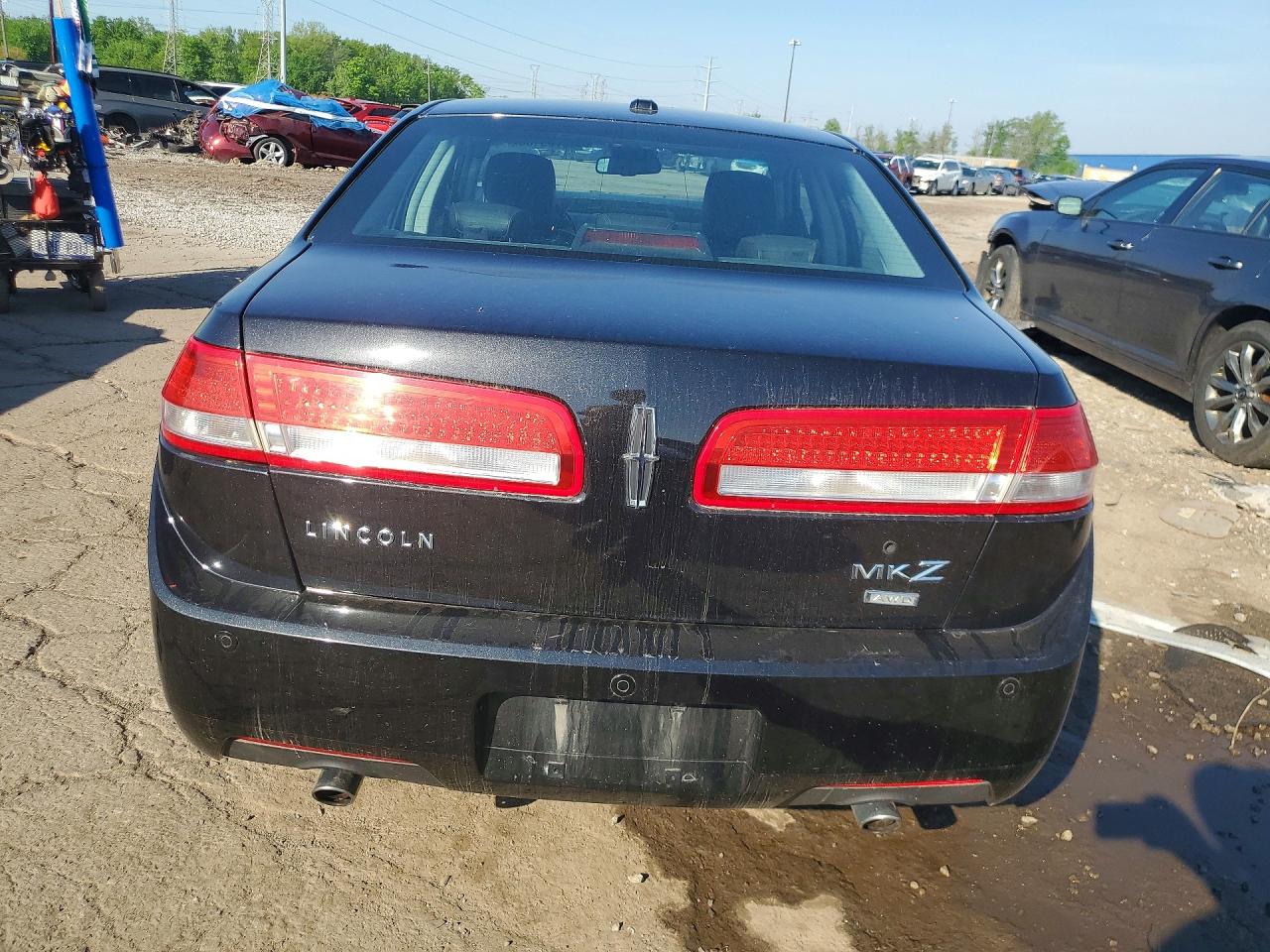 2010 Lincoln Mkz Black vin: 3LNHL2JC8AR636404