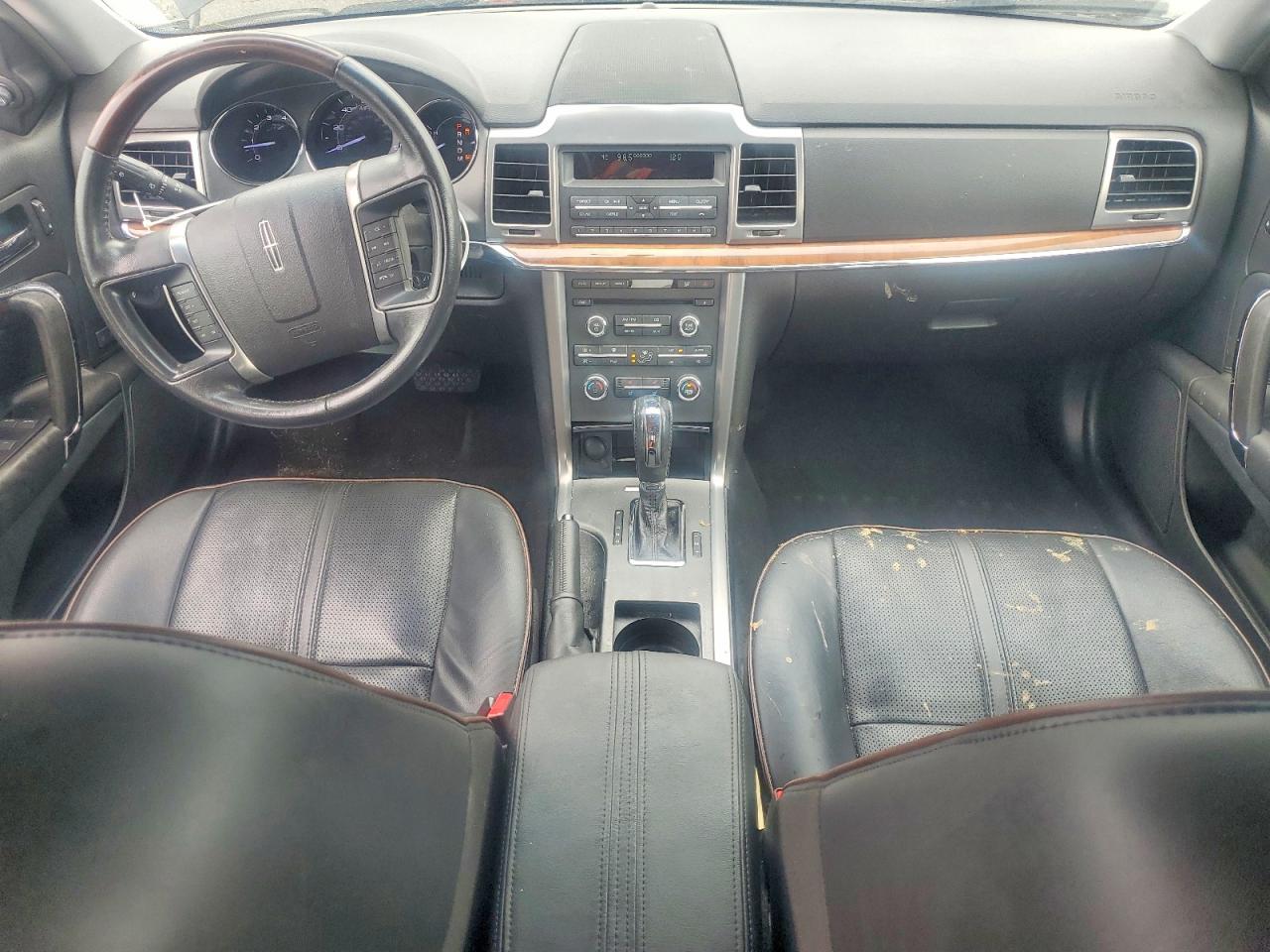 2012 Lincoln Mkz Black vin: 3LNHL2JC8CR812824