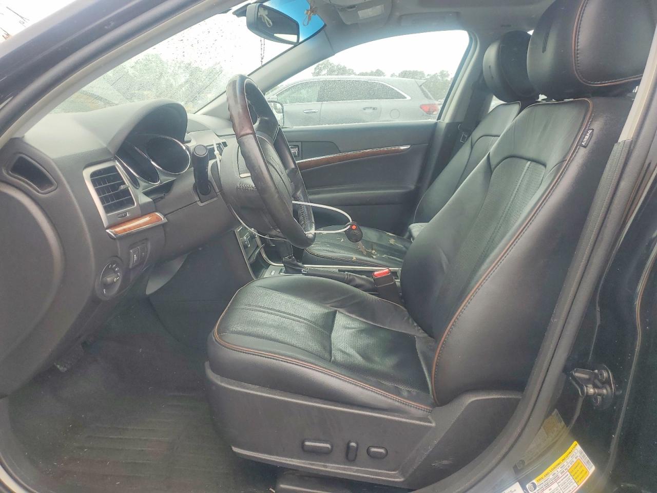 2012 Lincoln Mkz Black vin: 3LNHL2JC8CR812824