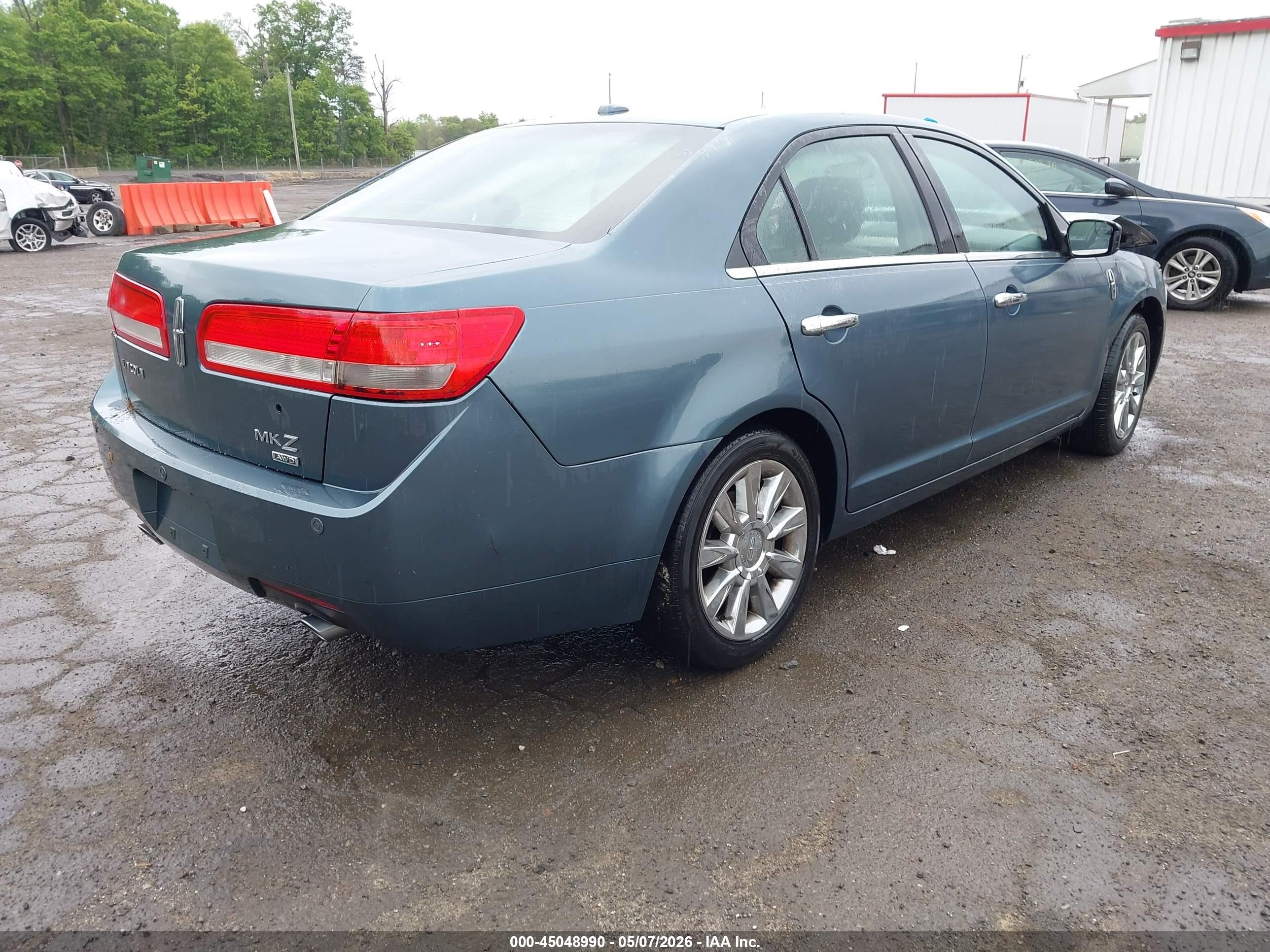2012 Lincoln Mkz   Синий vin: 3LNHL2JC8CR823189